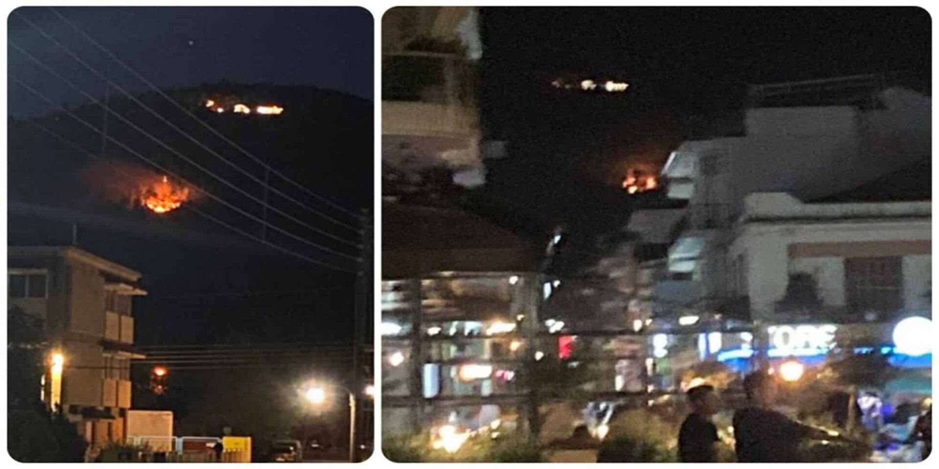 Φωτιά στην Τρίπολη