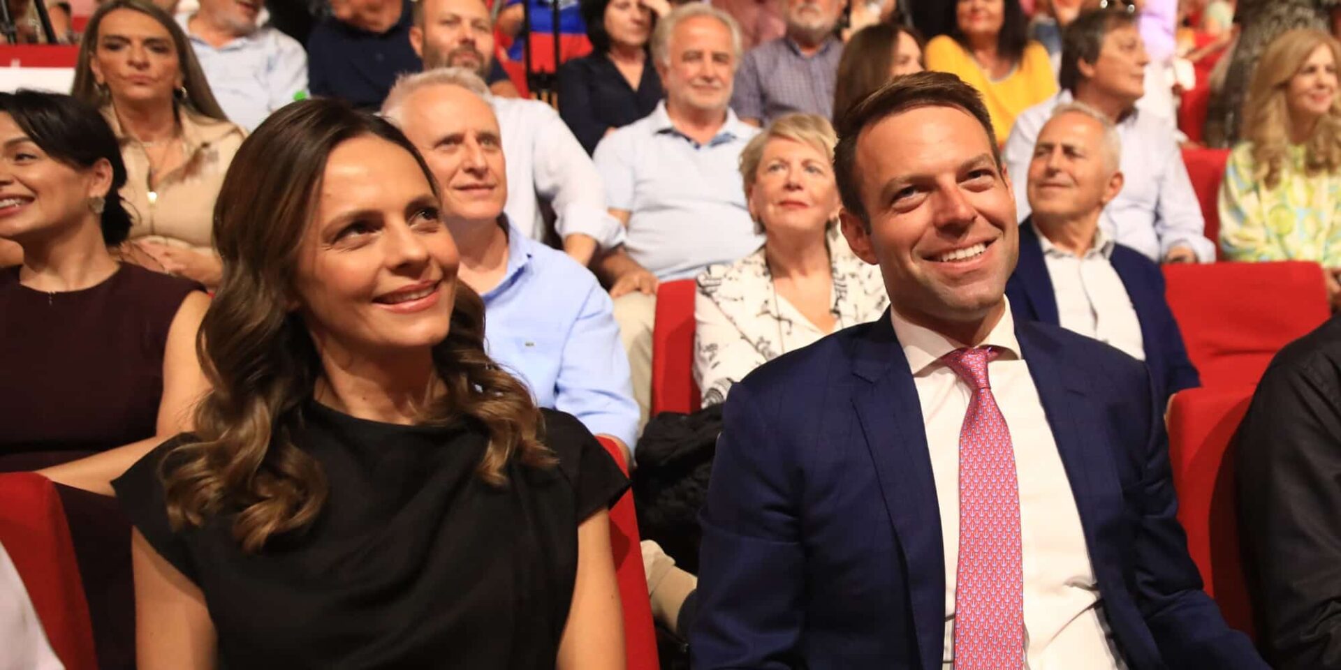 Έφη Αχτσιόγλου και Στέφανος Κασσελάκης