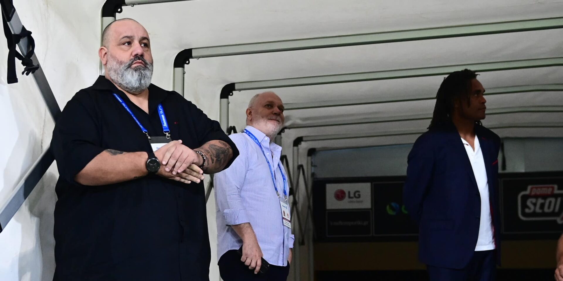 O Κώστας Καραπαπάς στο ΑΕΚ-Ολυμπιακός