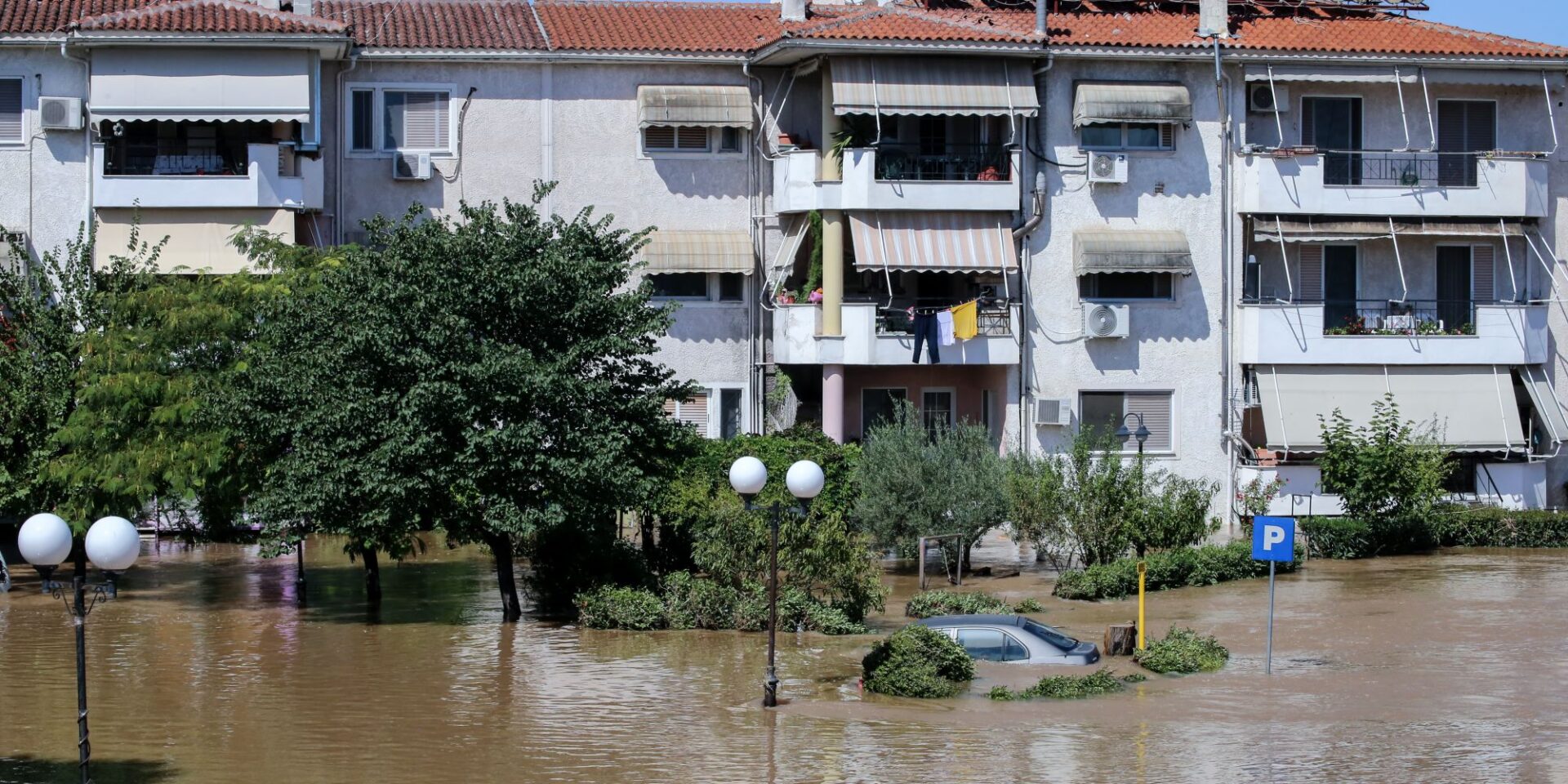 Πλημμύρες στη Λάρισα