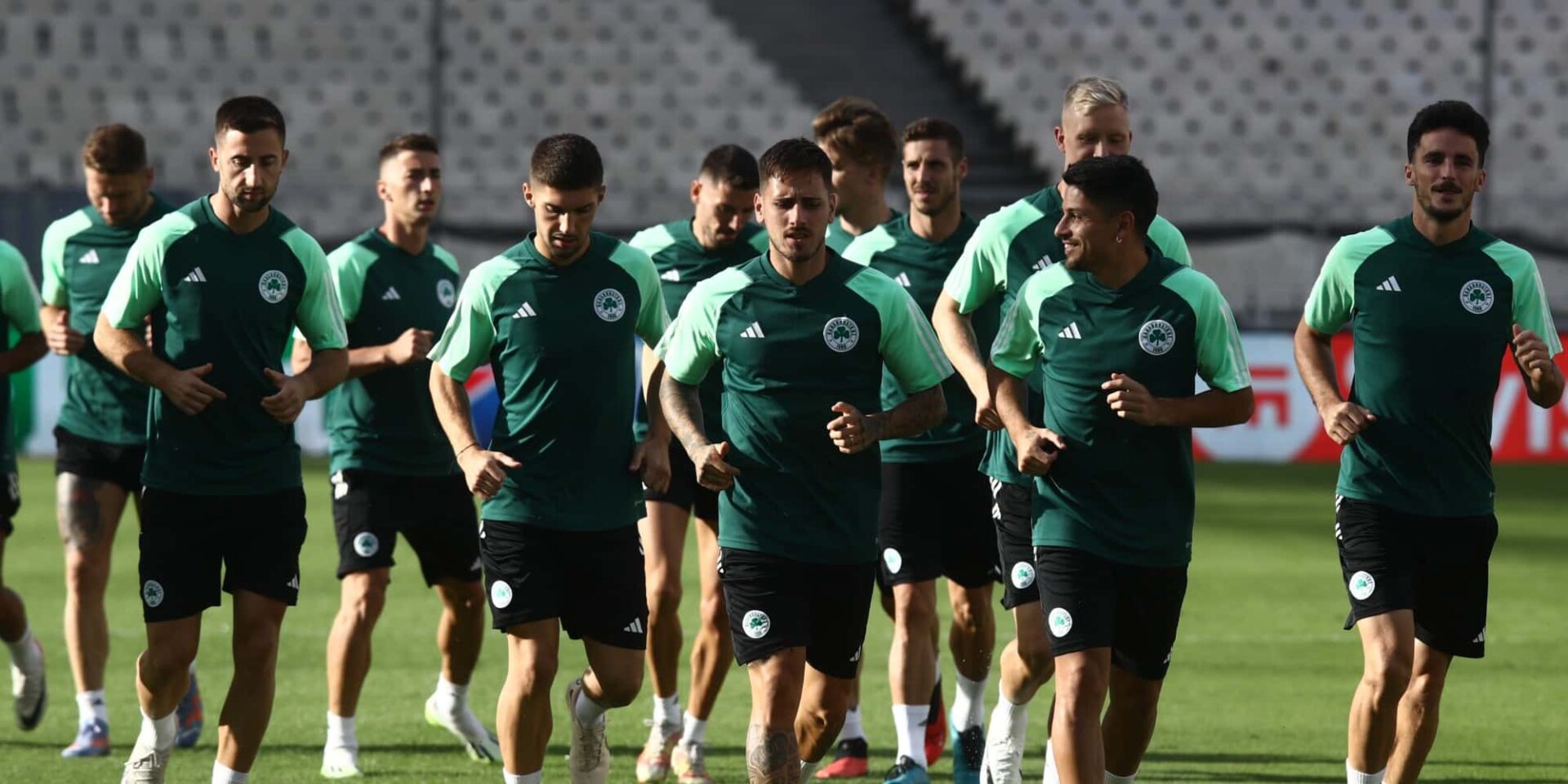 Τελευταία προπόνηση του Παναθηναϊκού πριν το ματς με τη Βιγιαρεάλ