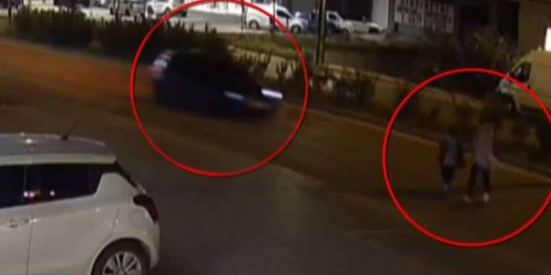 Εικόνα λίγο πριν το τροχαίο δυστύχημα