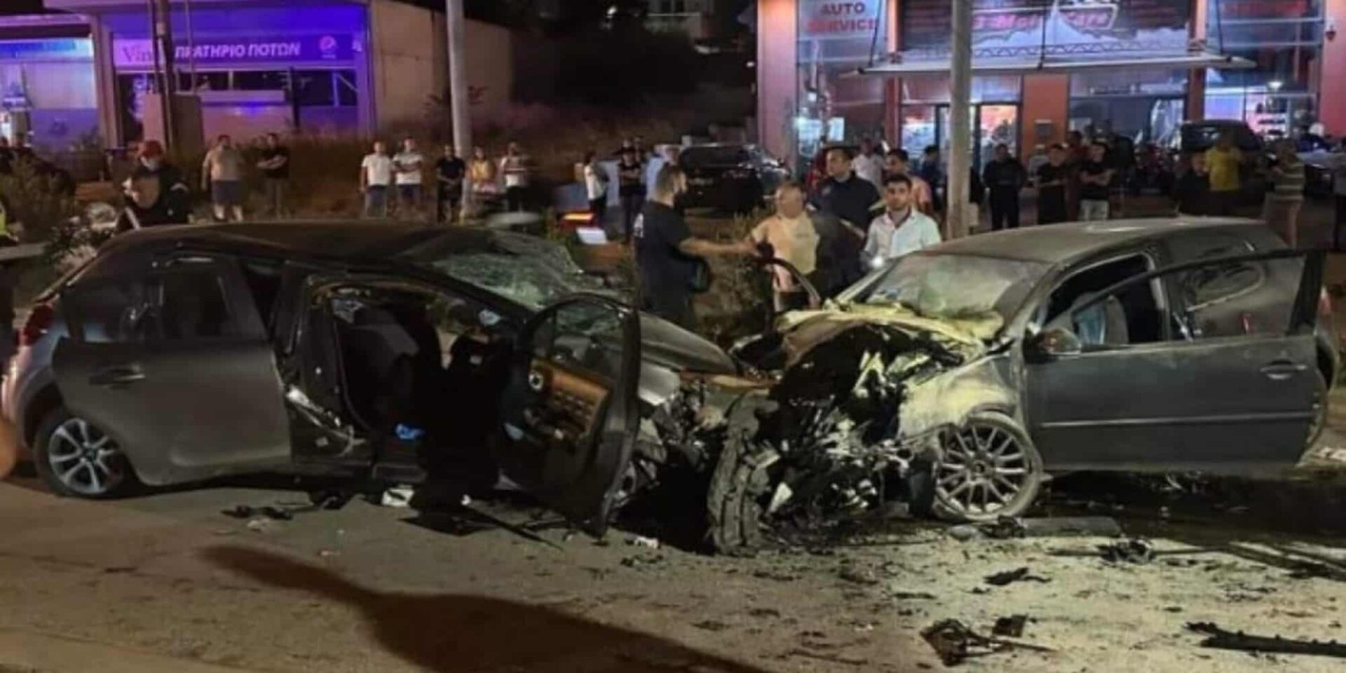 Εικόνα από το τροχαίο