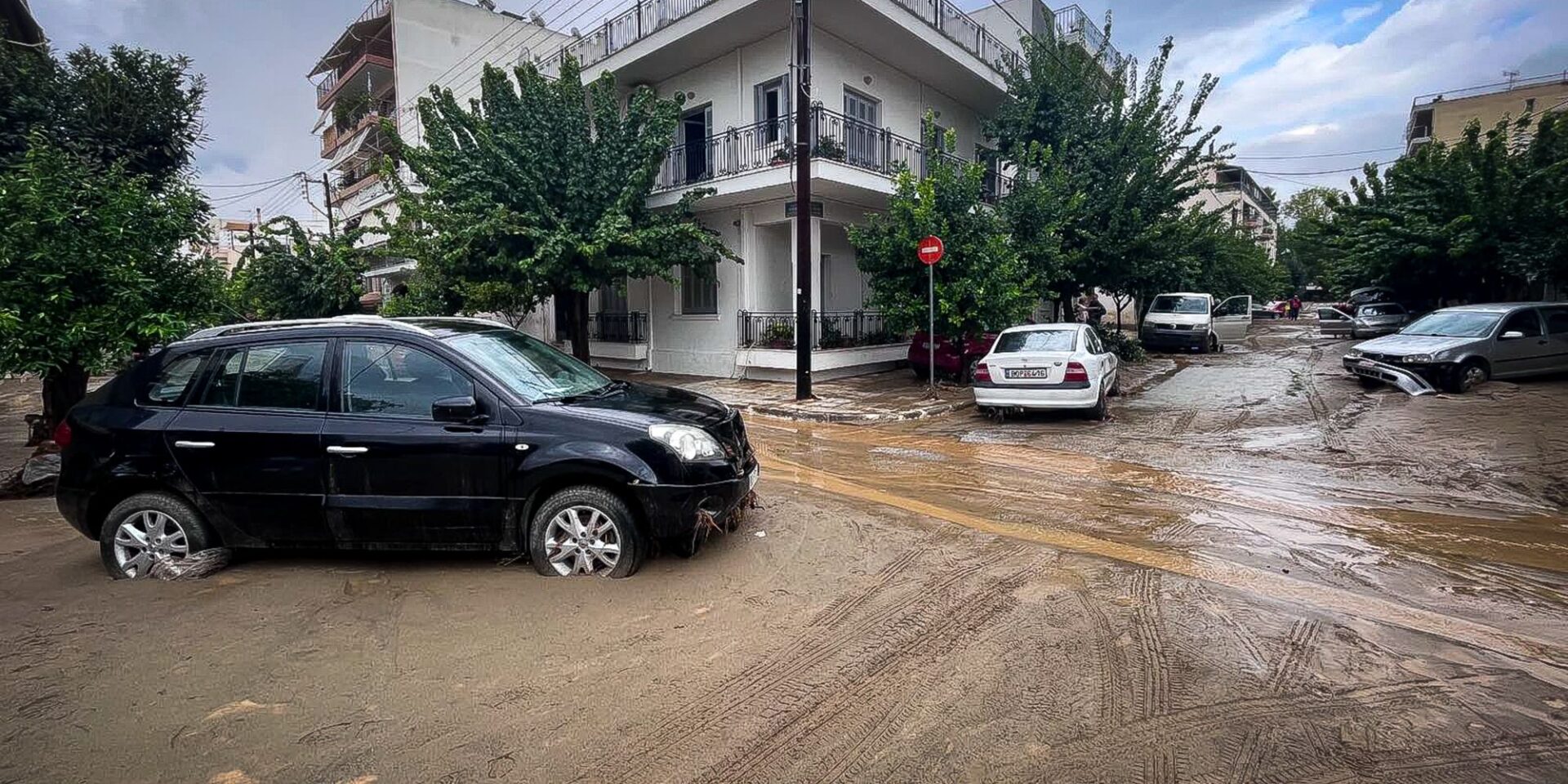 Καταστροφές στο Βόλο από την κακοκαιρία Elias