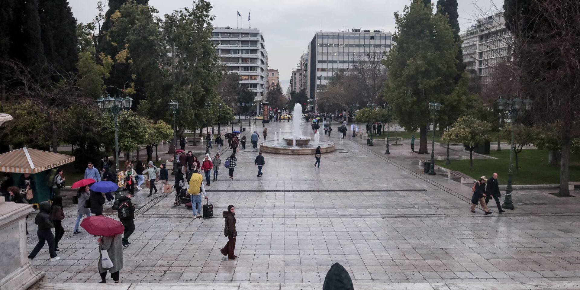Βροχή στην Αθήνα