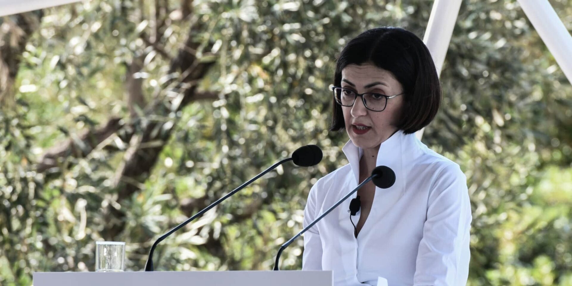 Η αναπληρώτρια υπουργός Υγείας Ειρήνη Αγαπηδάκη