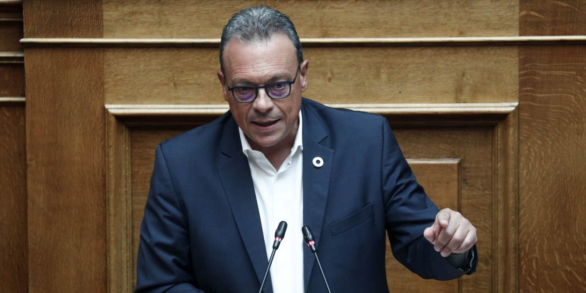 Ο Σωκράτης Φάμελλος στην Ολομέλεια της Βουλής