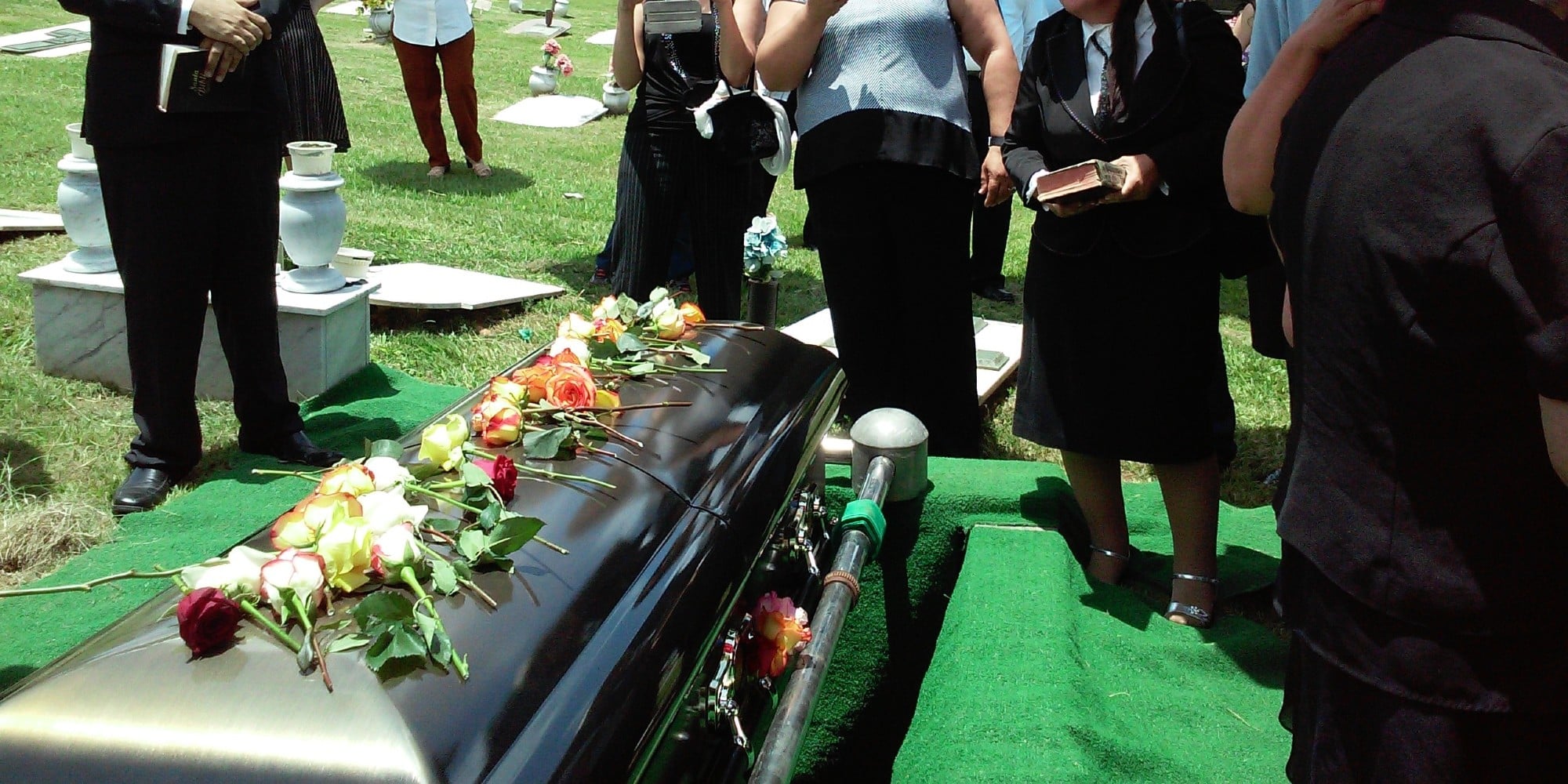 Φέρετρο σε κηδεία