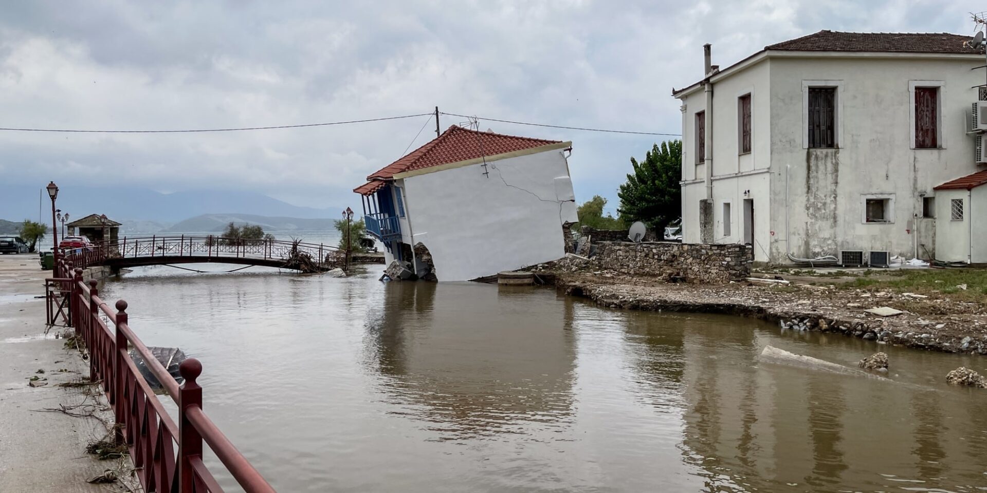 Καταστροφές από την κακοκαιρία Daniel στη Θεσσαλία
