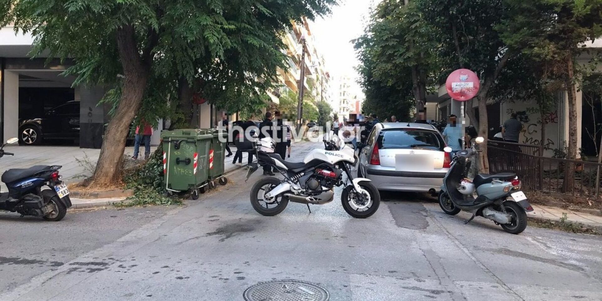 Εικόνα από το σημείο του εγκλήματος