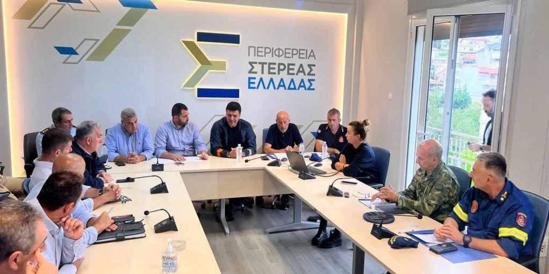 Ο Βασίλης Κικίλιας στη Λαμία