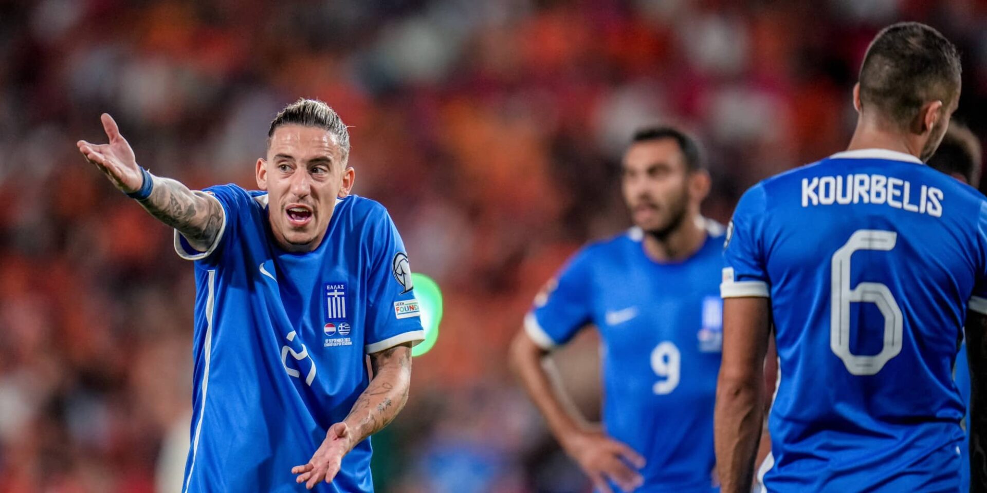Ο Κώστας Τσιμίκας και ο Δημήτρης Κουρμπέλης