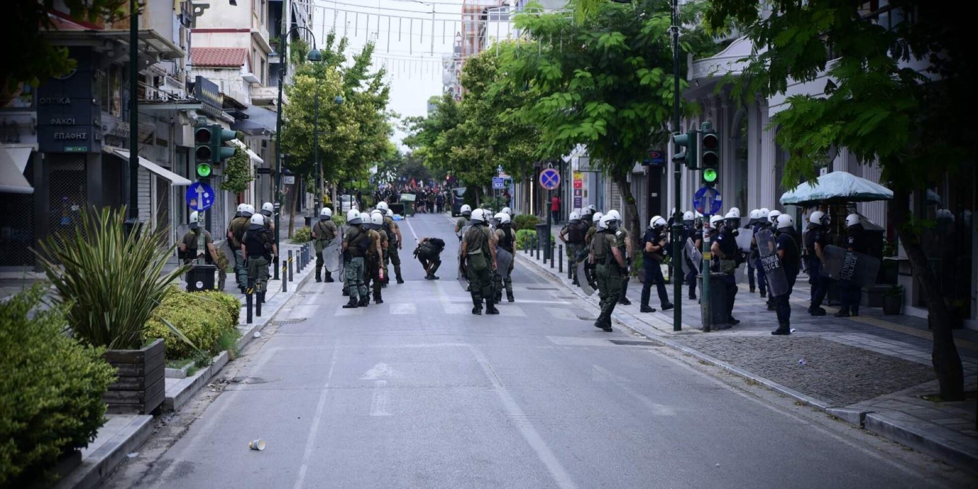 Σοβαρά επεισόδια στη Λάρισα