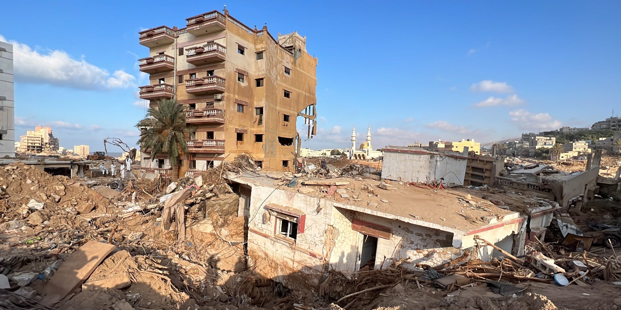 Καταστροφές στη Λιβύη