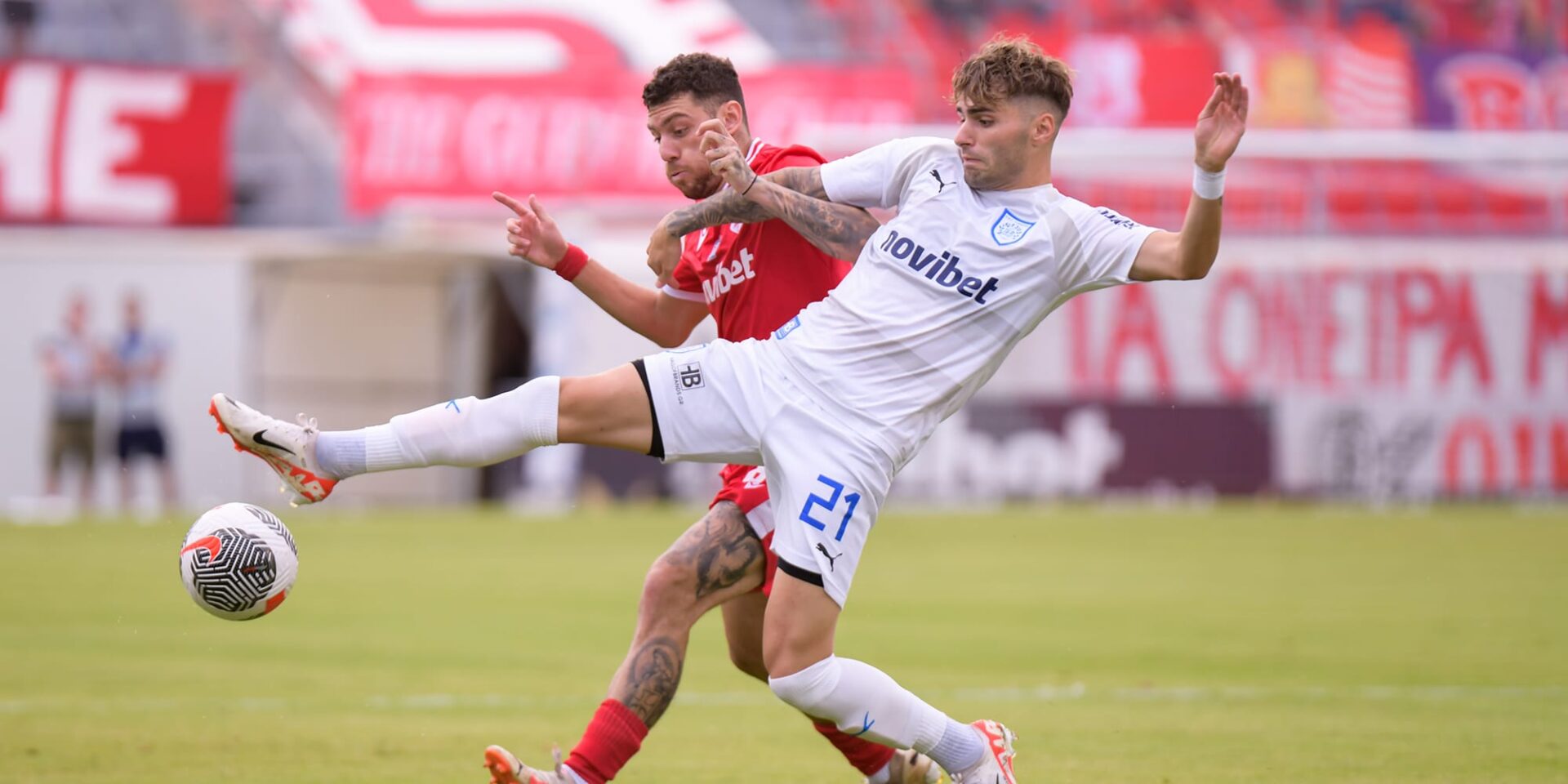 Εικόνα από τον αγώνα της Super League Πανσερραϊκός - ΠΑΣ Γιάννινα