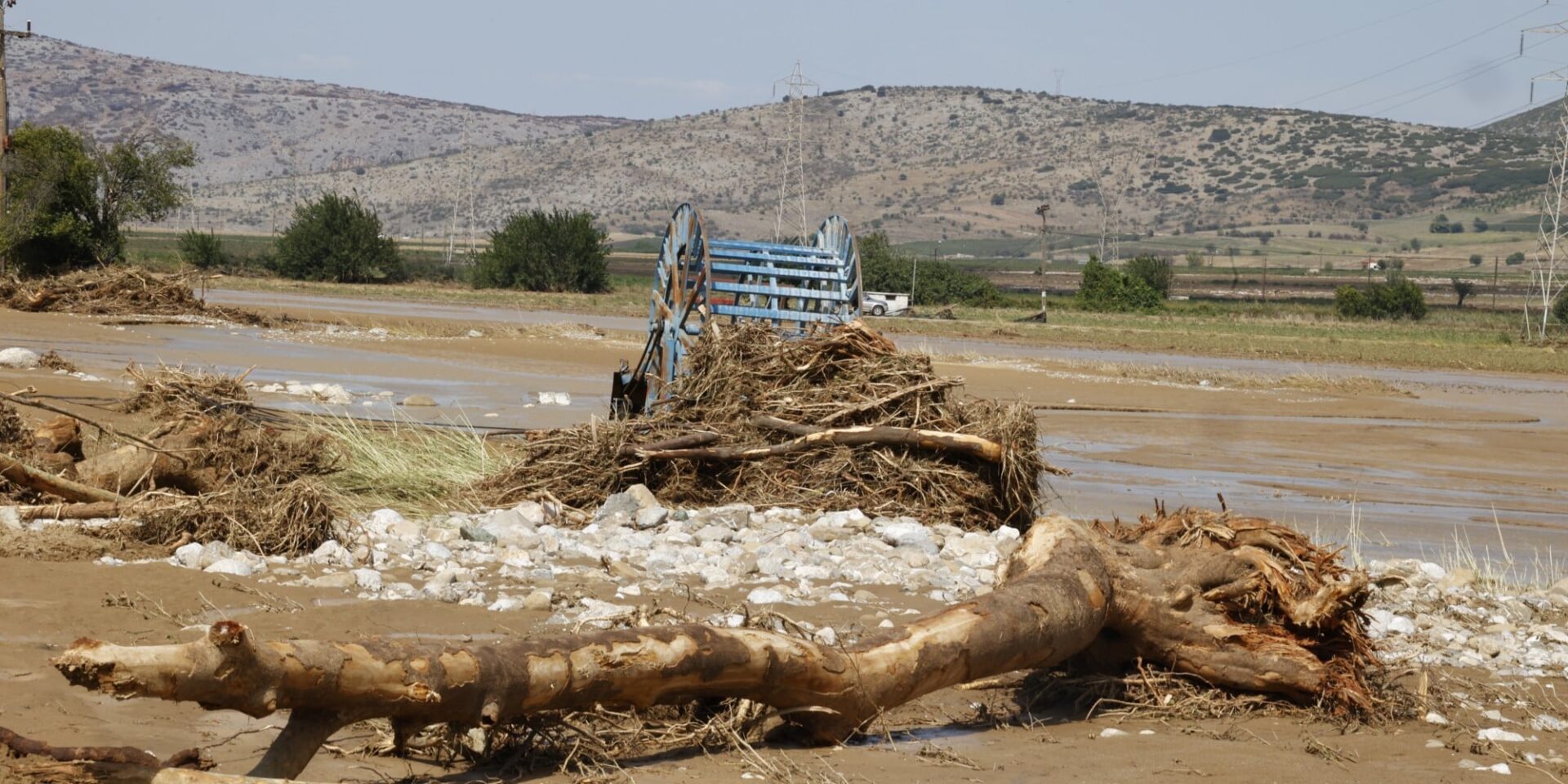 Καταστροφές στην Καρδίτσα από την κακοκαιρία Daniel