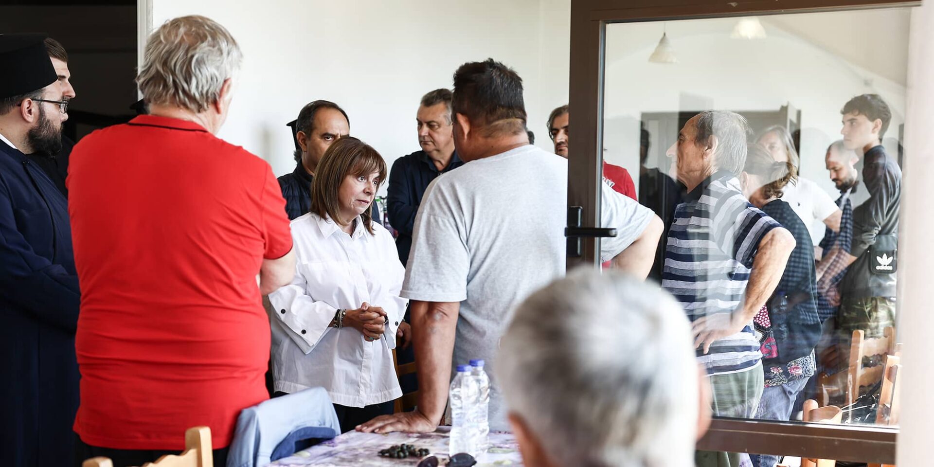 Η Πρόεδρος της Δημοκρατίας, Κατερίνα Σακελλαροπούλου, στο Βόλο