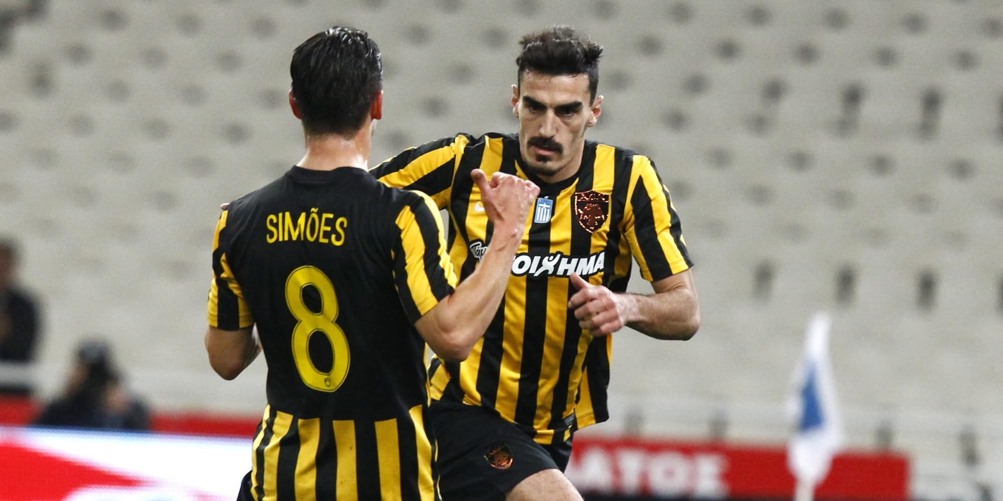 Ο Λάζαρος Χριστοδουλόπουλος και o Αντρές Σιμόες