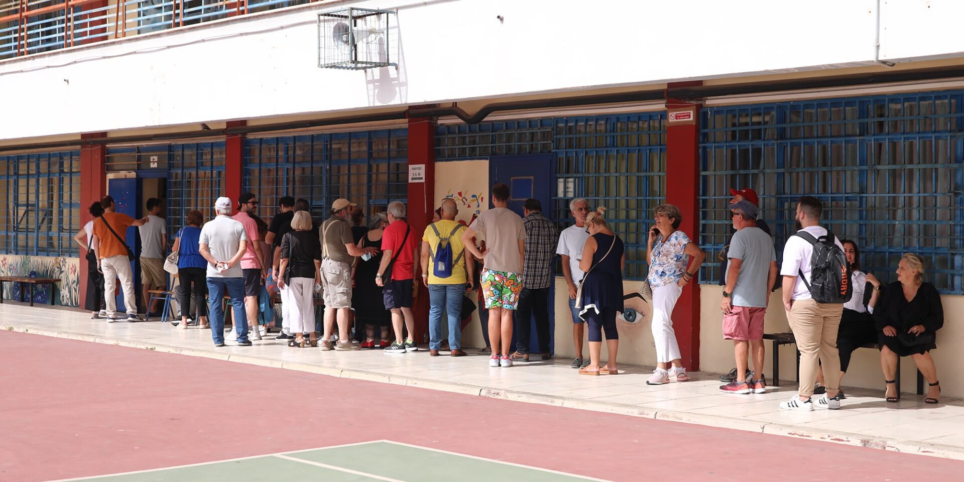 Ουρές στις εκλογές του ΣΥΡΙΖΑ