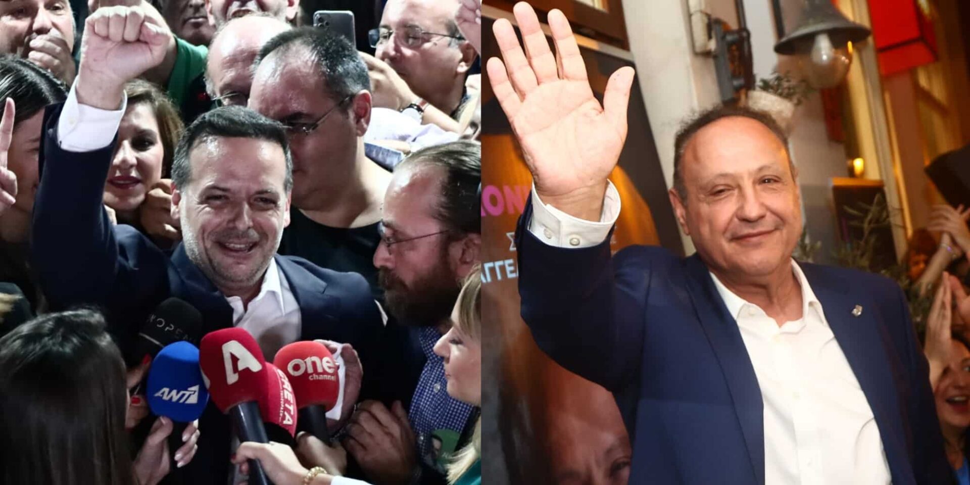 Χάρης Δούκας και Στέλιος Αγγελούδης