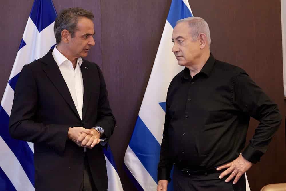 Mitsotakis Netaniaxou Polemos - O Μητσοτάκης συναντήθηκε με τον Νετανιάχου στο Ισραήλ (εικόνες)
