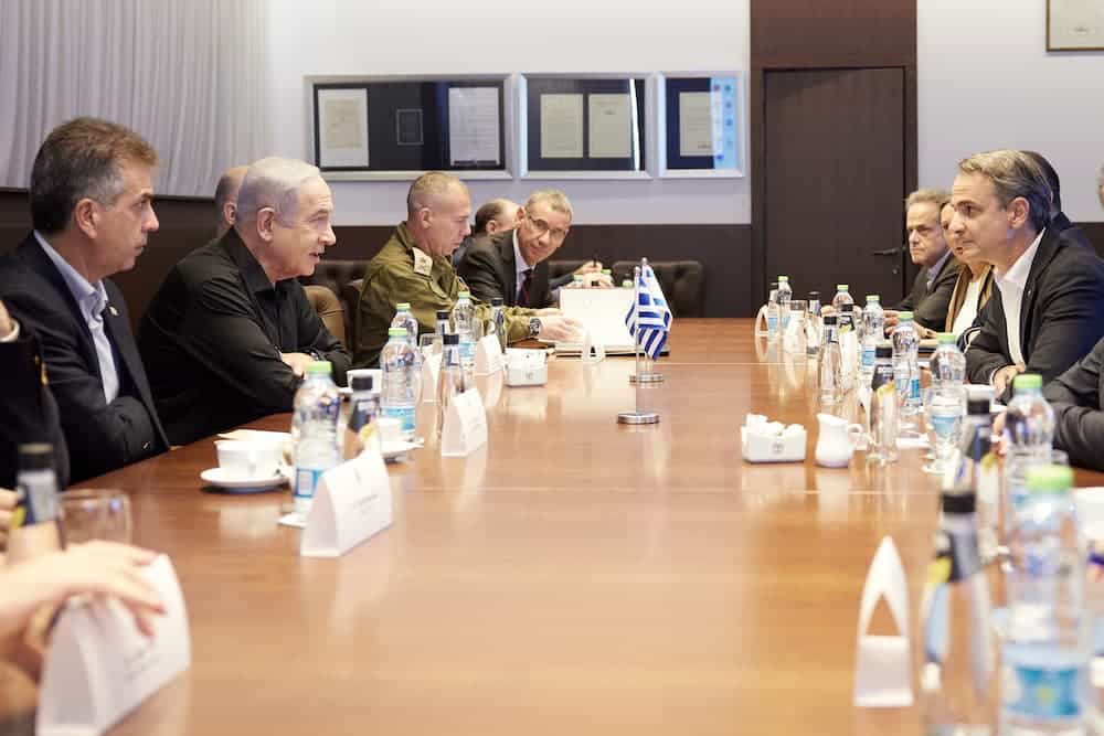Mitsotakis - O Μητσοτάκης συναντήθηκε με τον Νετανιάχου στο Ισραήλ (εικόνες)