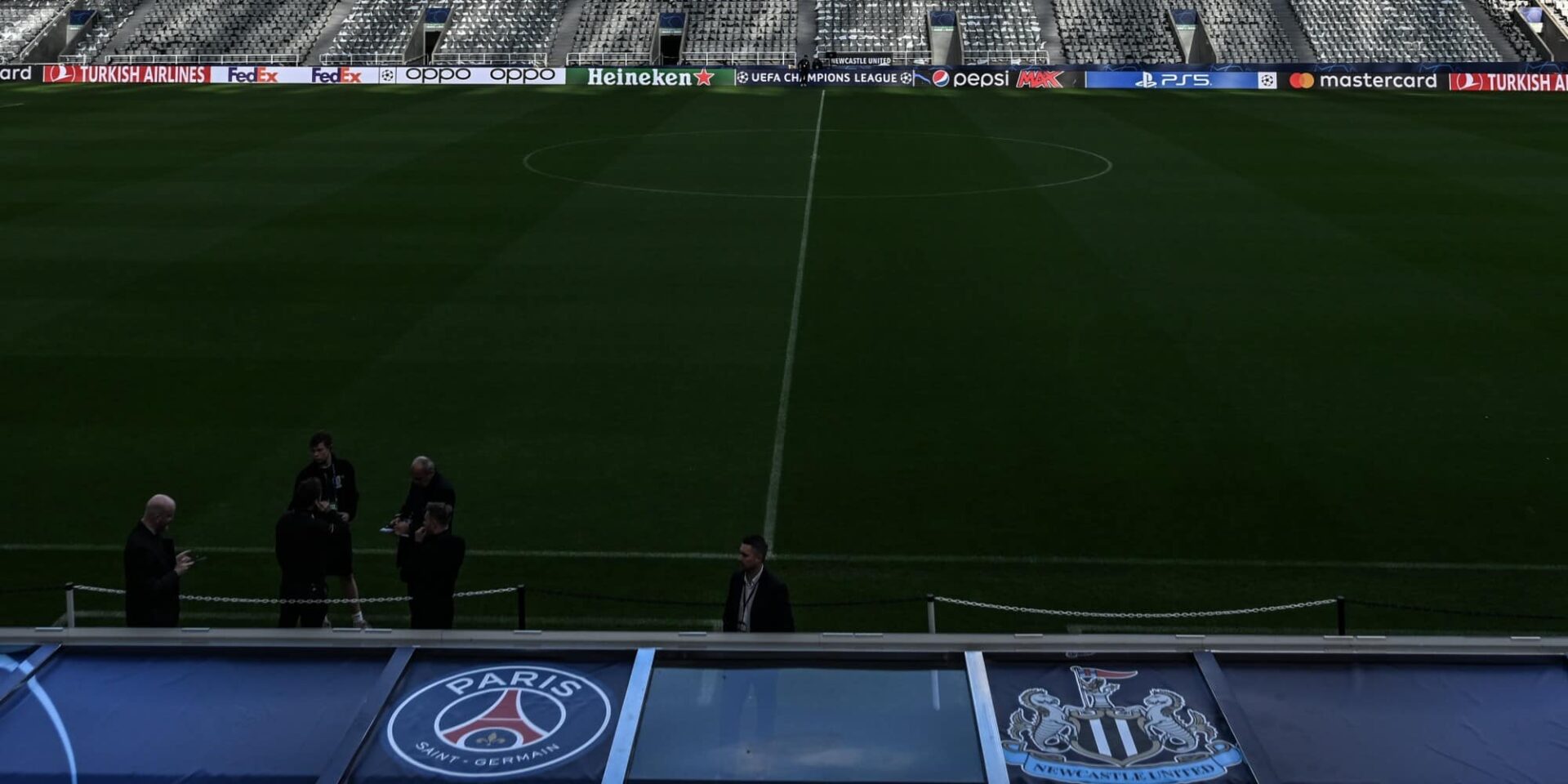 Το St. James' Park για το Νιούκαστλ - Παρί Σεν Ζερμέν