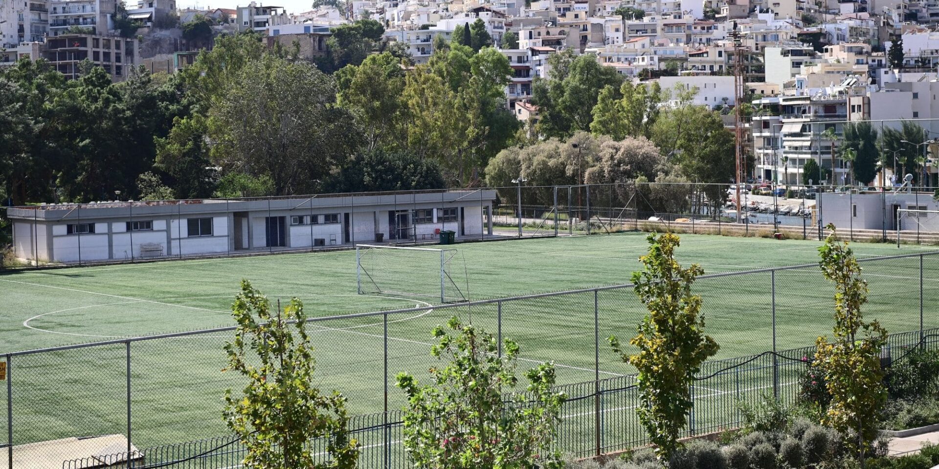 Το γήπεδο ποδοσφαίρου στο ΣΕΦ