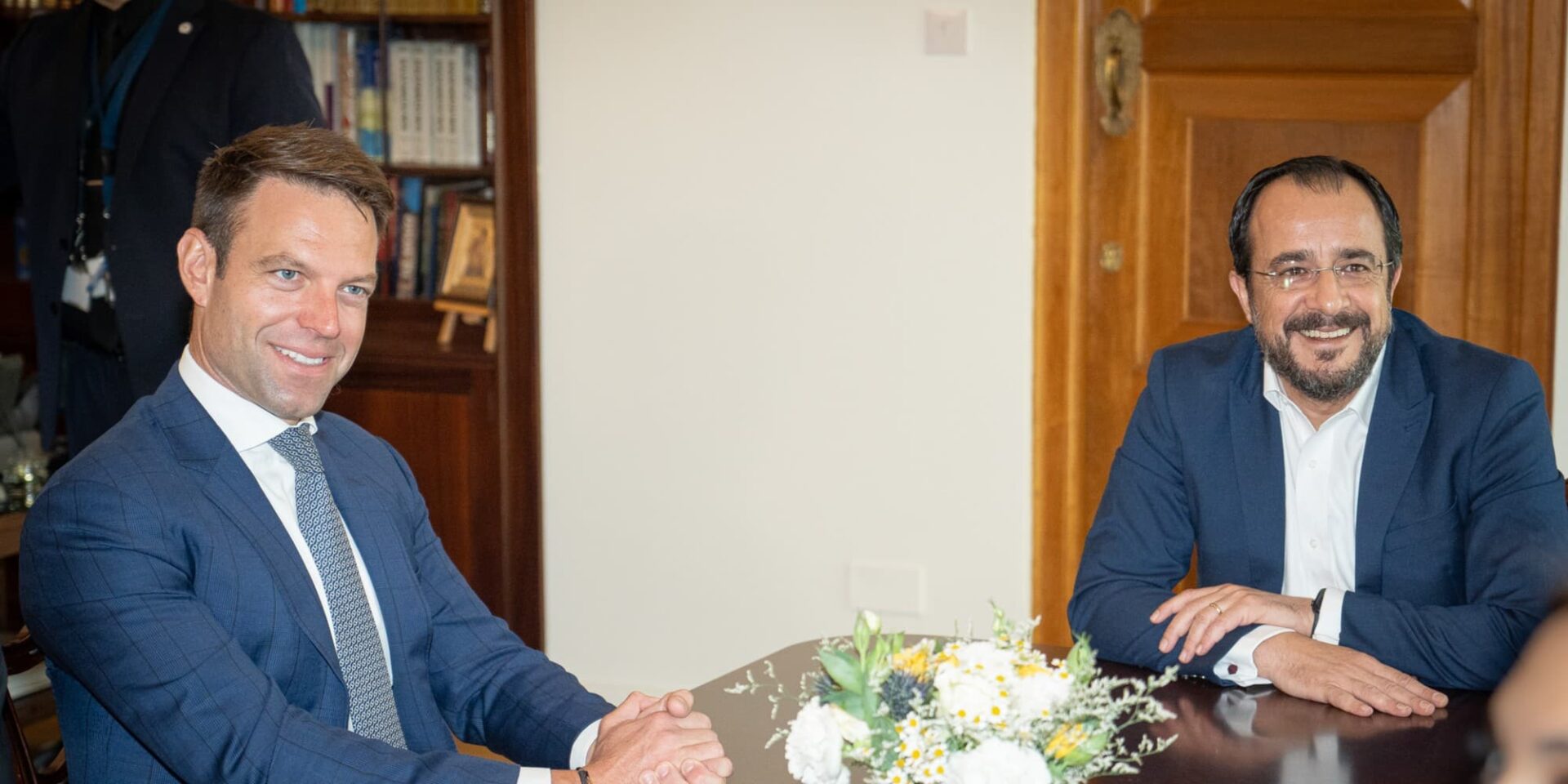 Στέφανος Κασσελάκης και Νίκος Χριστουδουλίδης