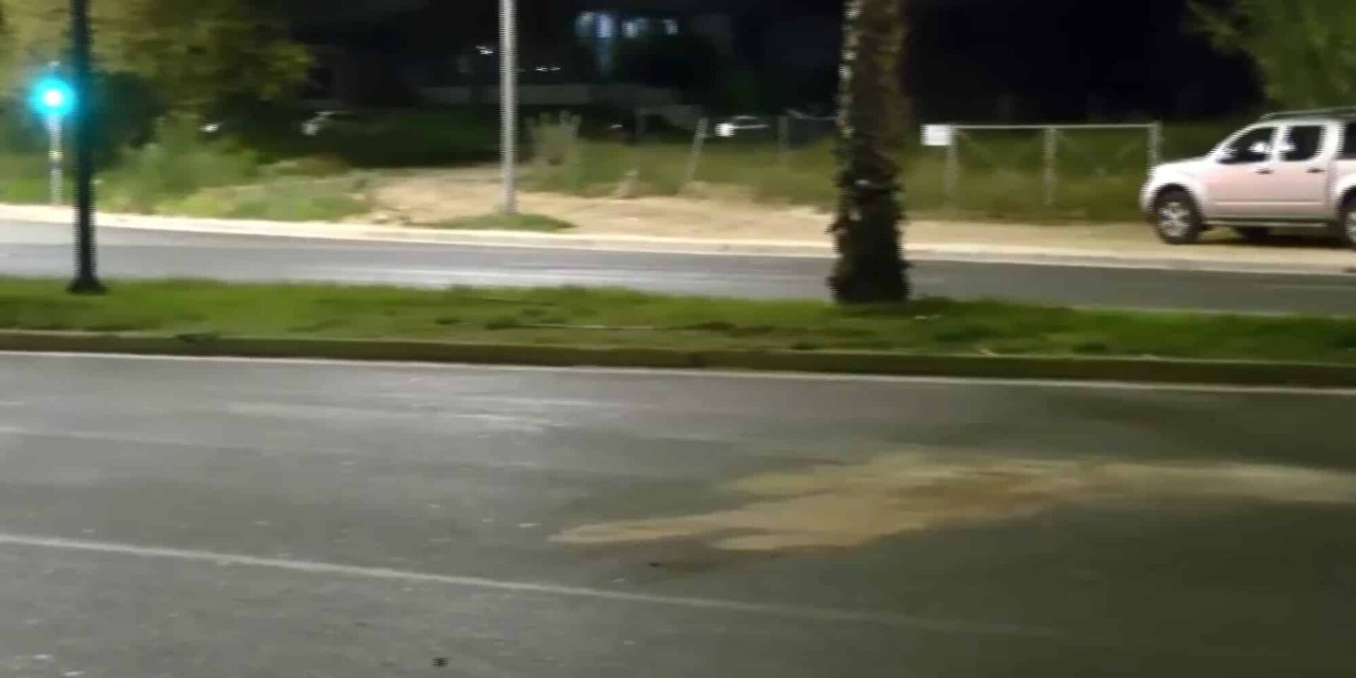 Το σημείο που έγινε το τροχαίο