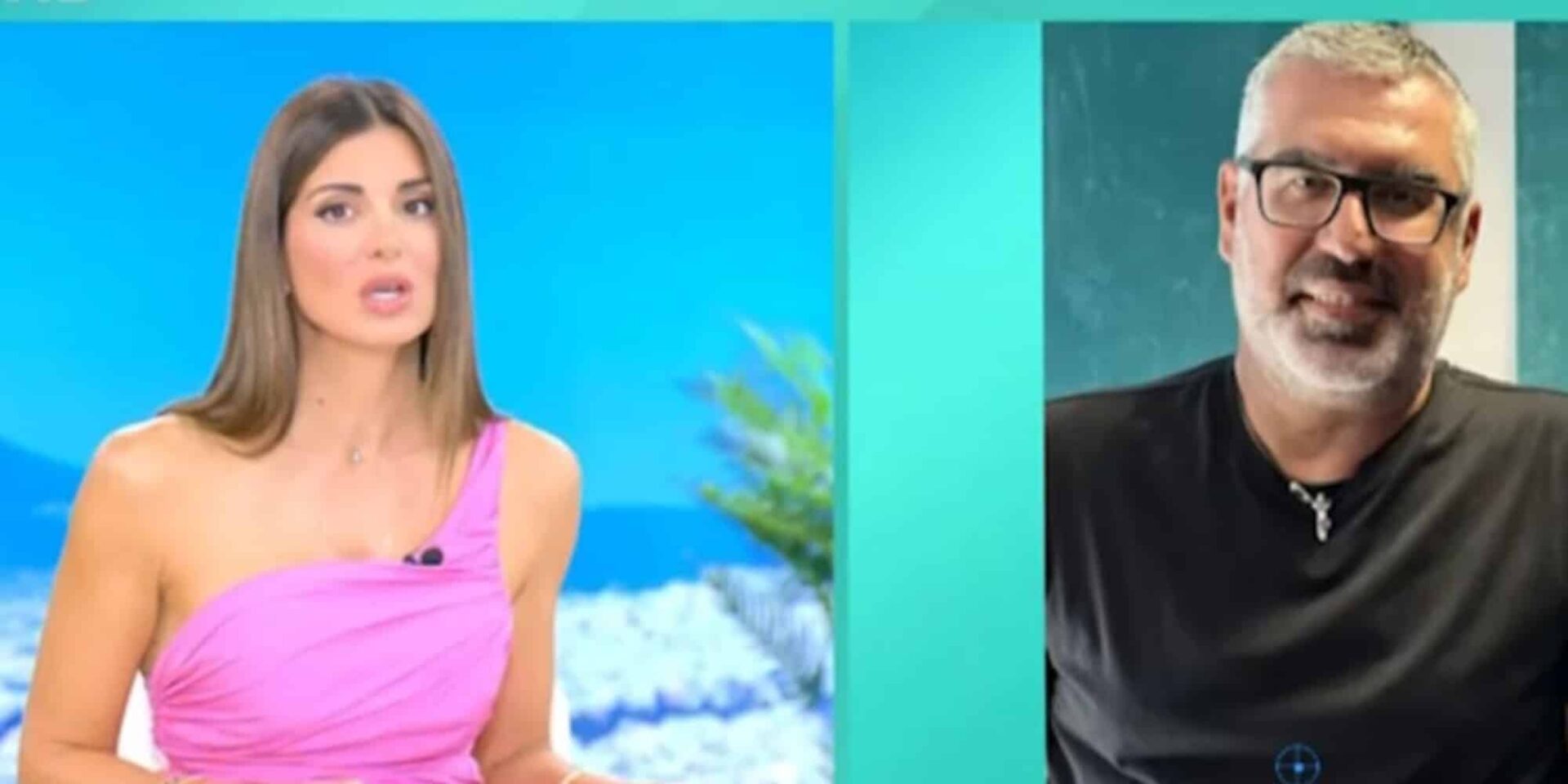 Σταματίνα Τσιμτσιλή και ο μοντέρ Παναγιώτης Σταματόπουλος