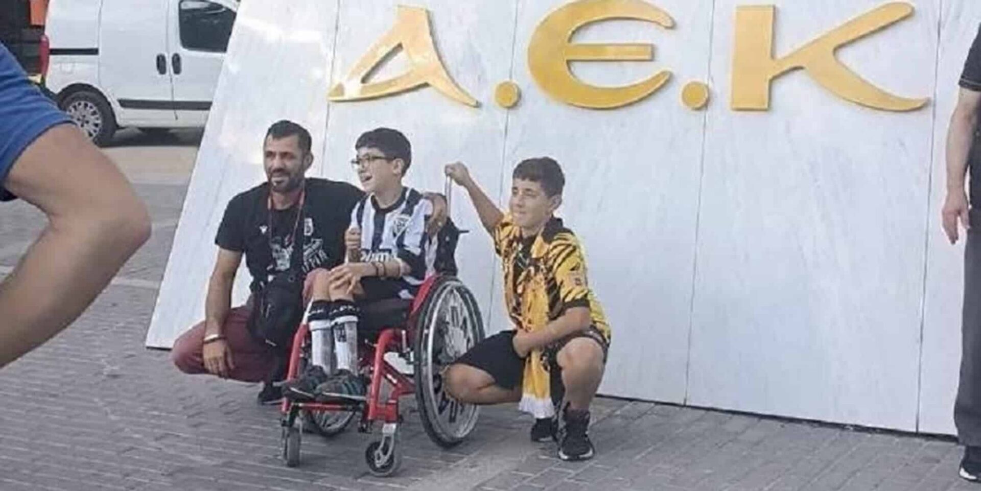 Ο μικρός φίλος του ΠΑΟΚ στη Νέα Φιλαδέλφεια
