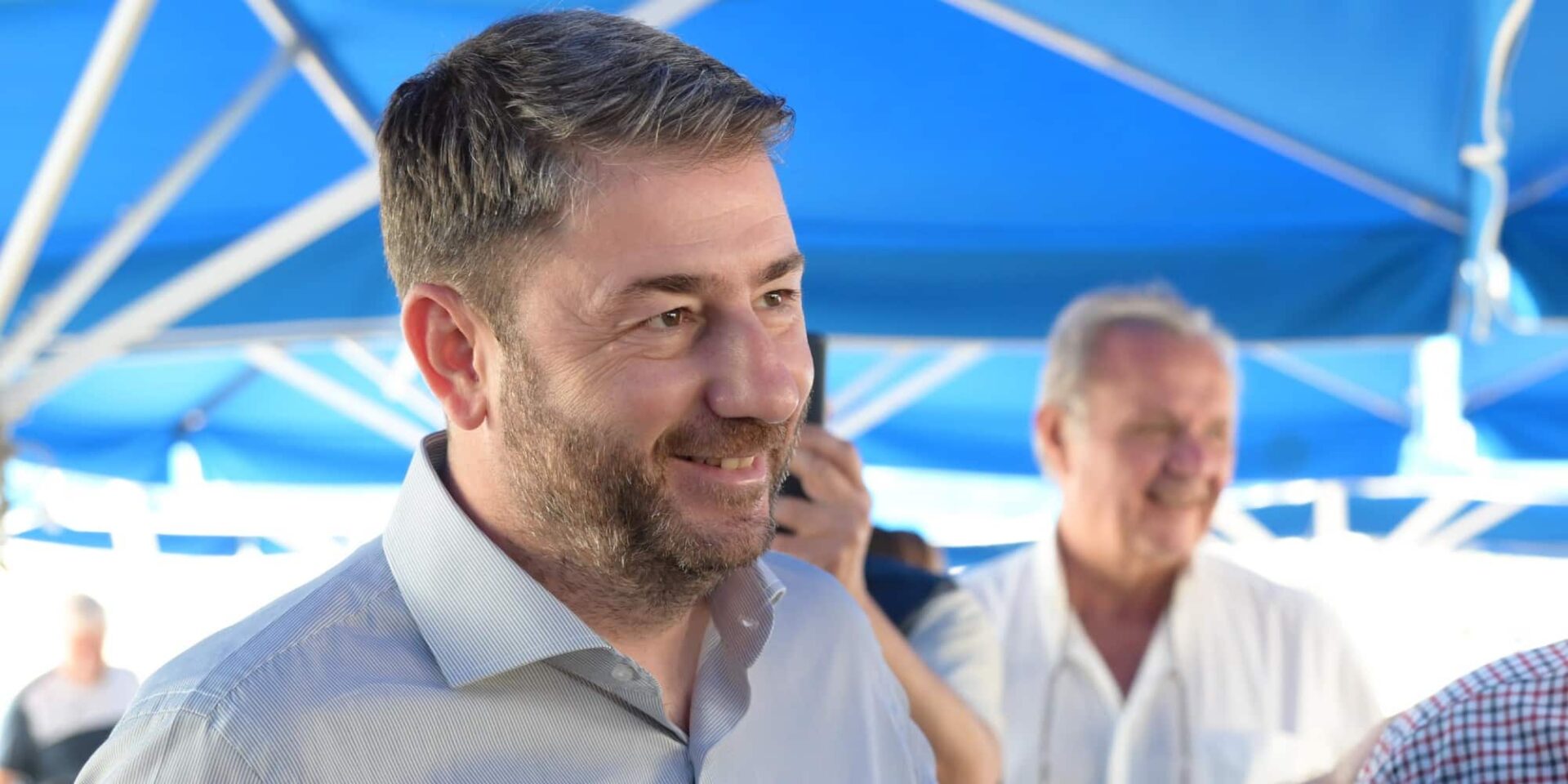 O Νίκος Ανδρουλάκης