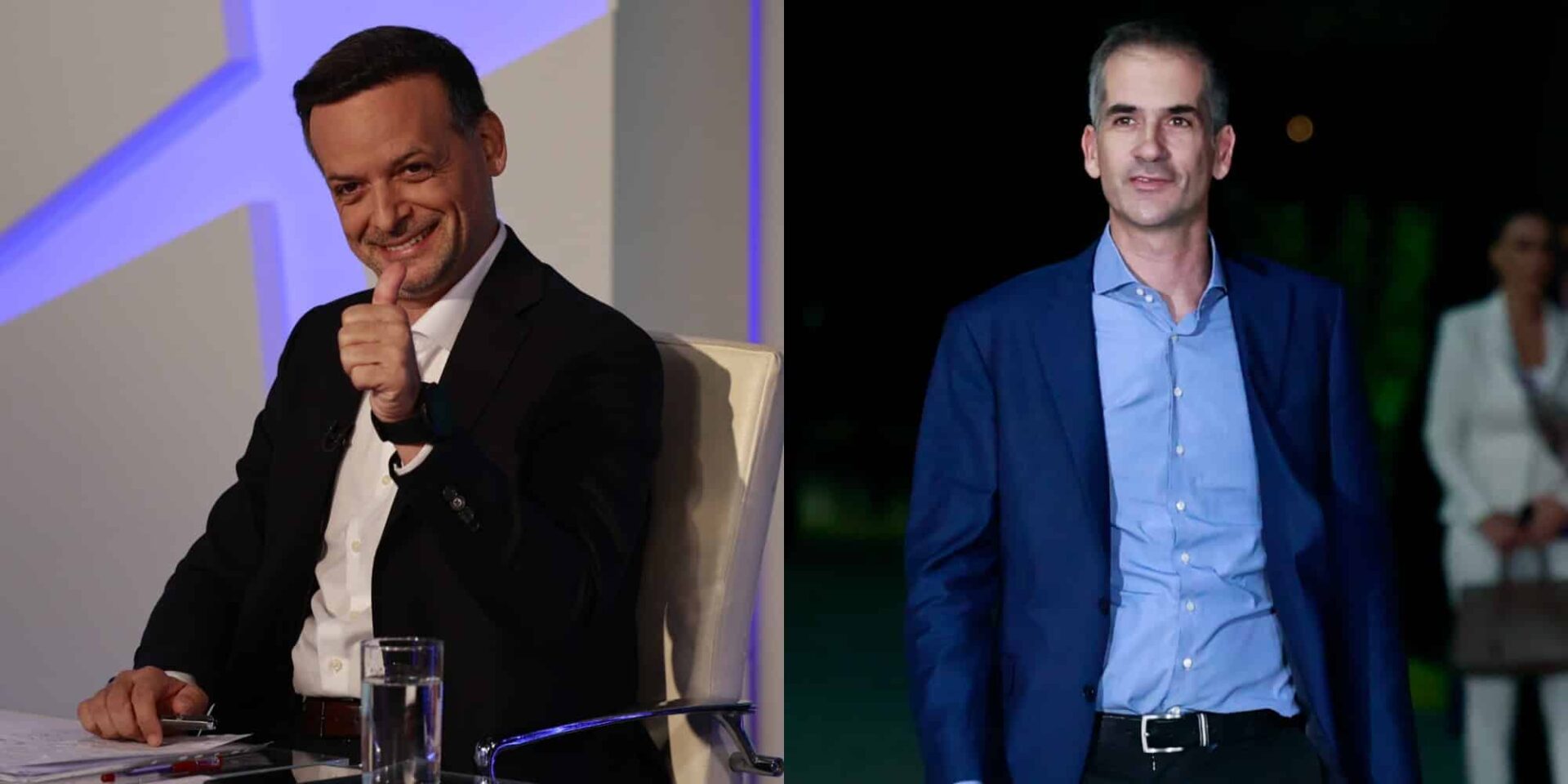 O Χάρης Δούκας και o Κώστας Μπακογιάννης