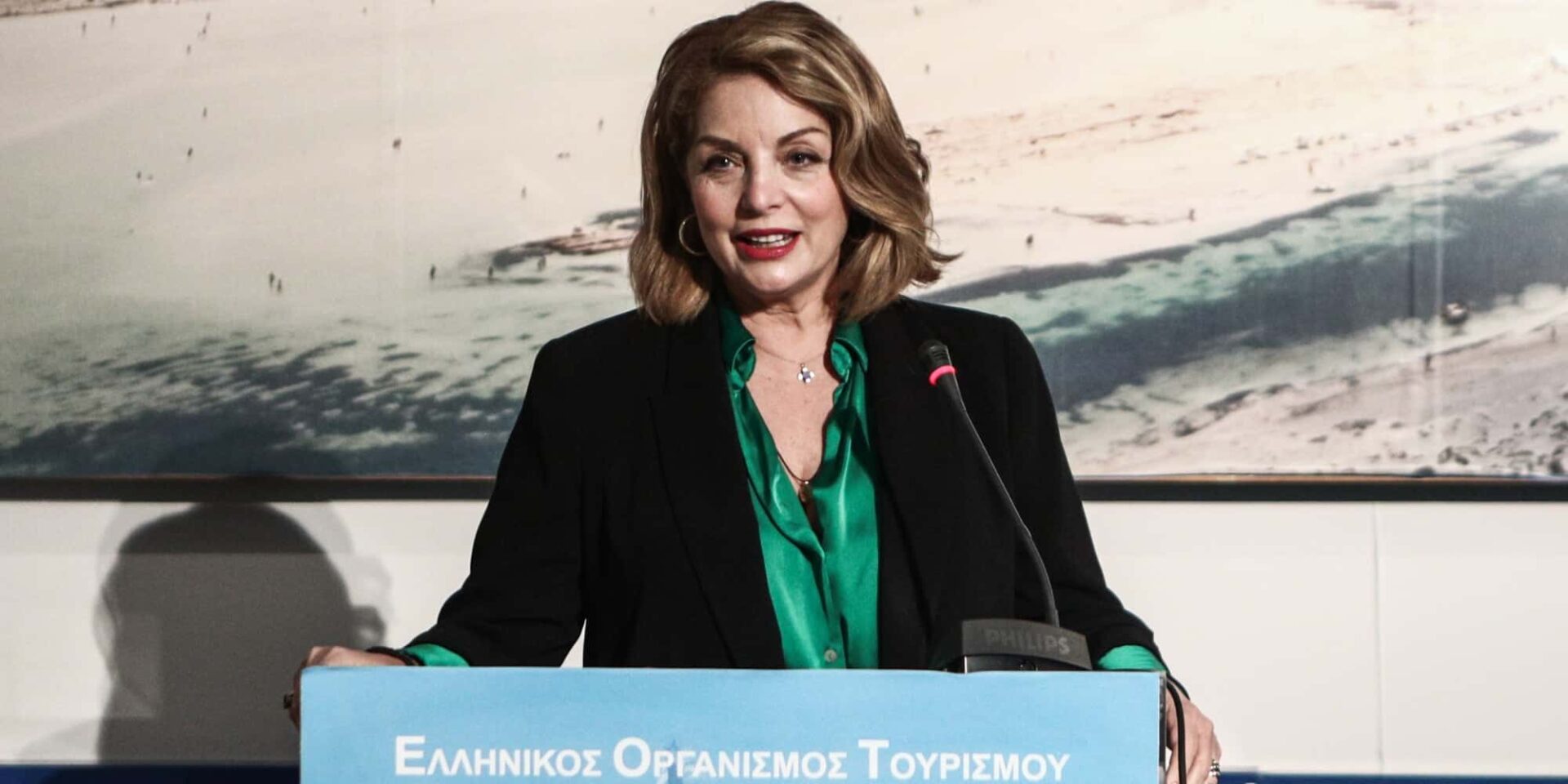 Η ηθοποιός Άντζελα Γκερέκου