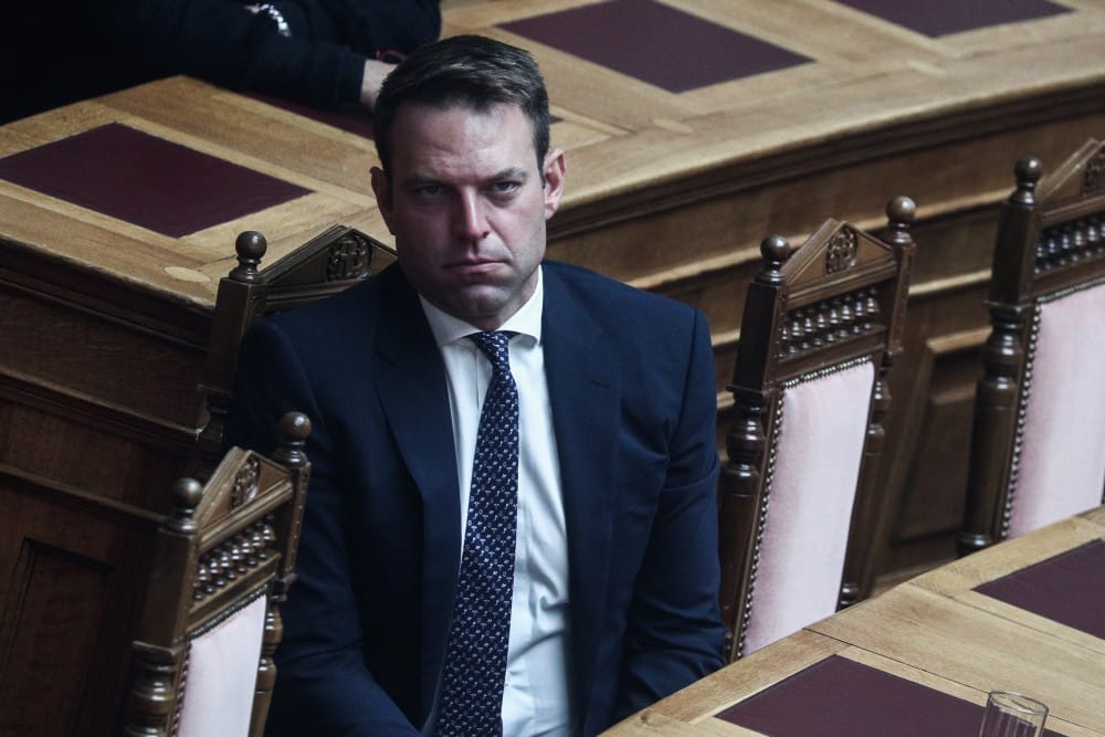 Ο Κασσελάκης στη Βουλή