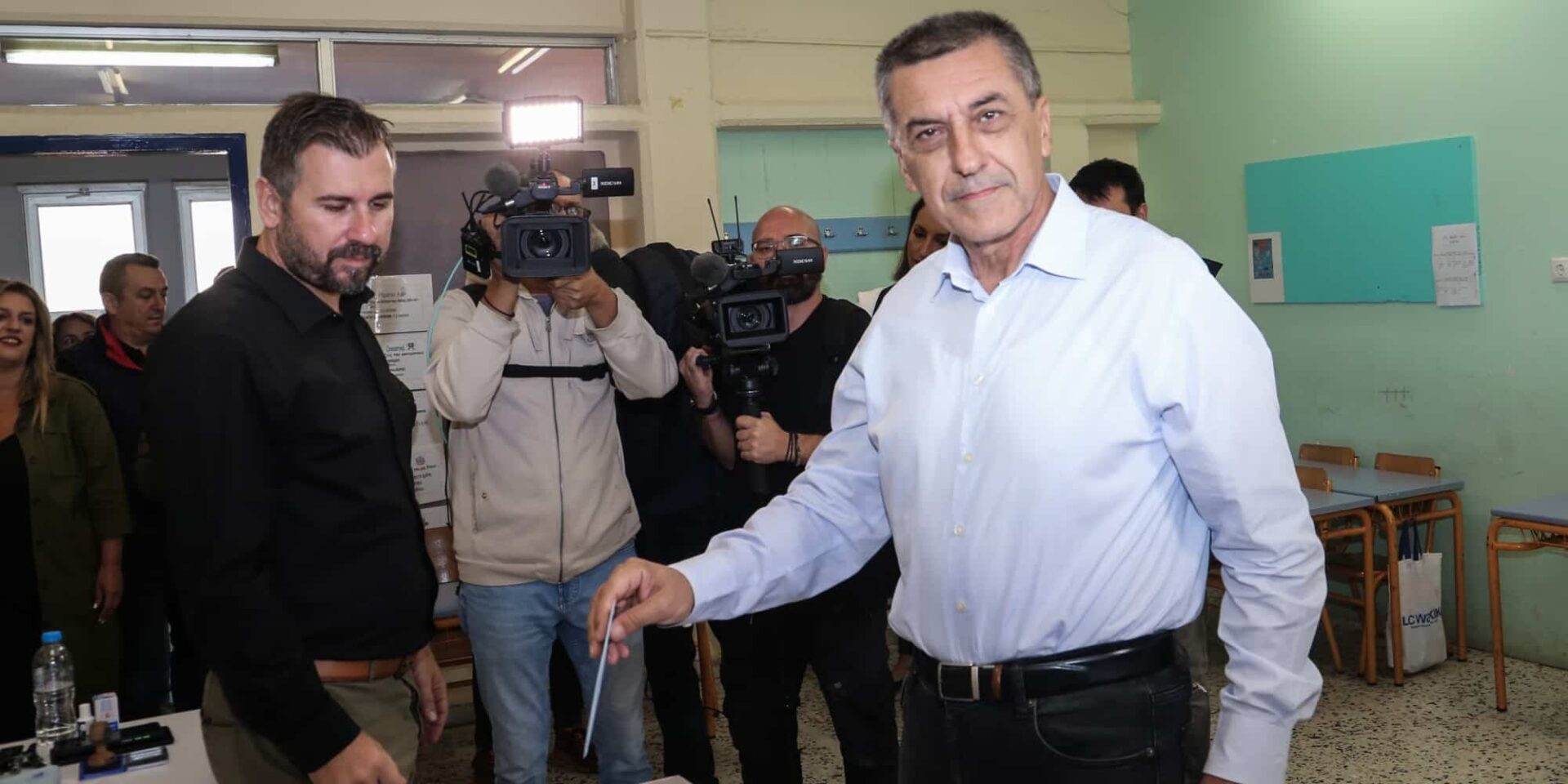 Ο Δημήτρης Κουρέτας
