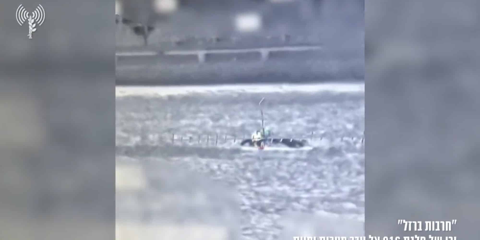 Η στιγμή που το ισραηλινό πολεμικό ναυτικό ανοίγει πυρ κατά πλοίων της Χαμάς