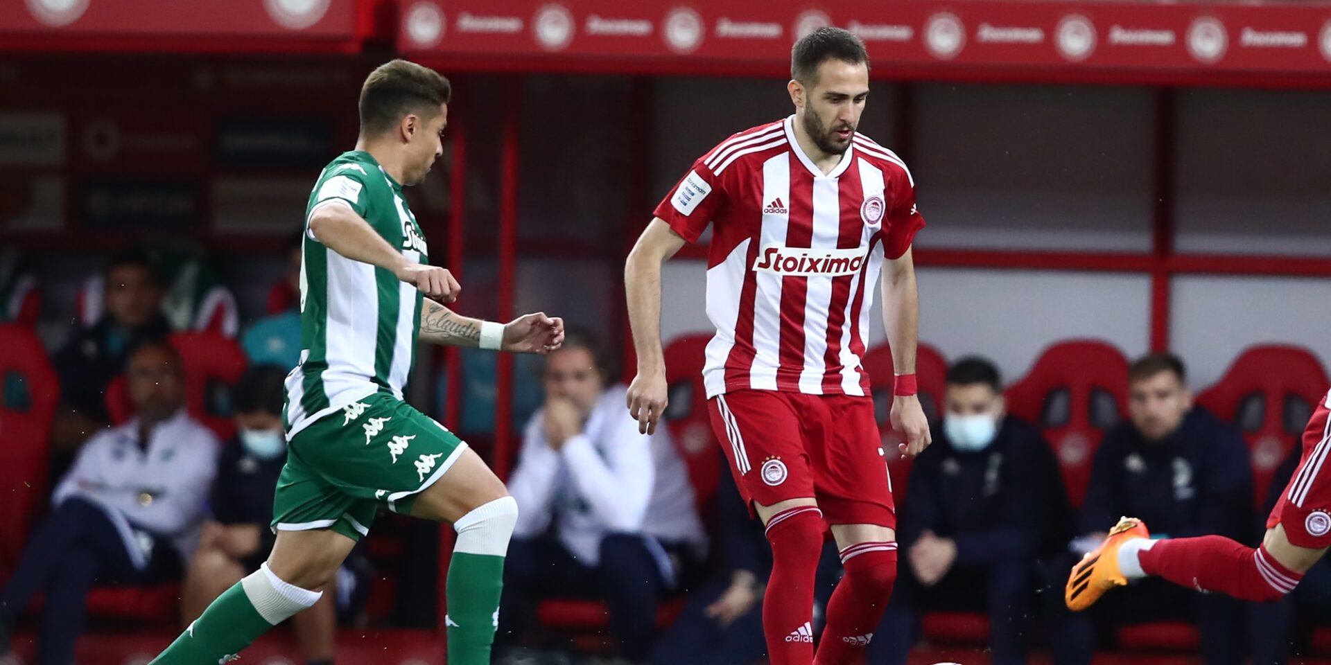 Εικόνα από αγώνα της Super League Ολυμπιακός - Παναθηναϊκός