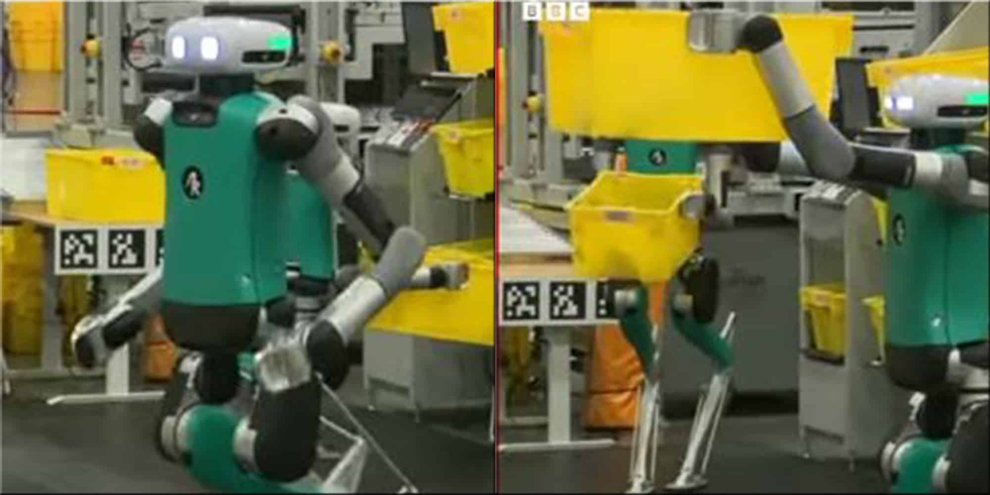 Ρομπότ στη δουλειά από την Amazon