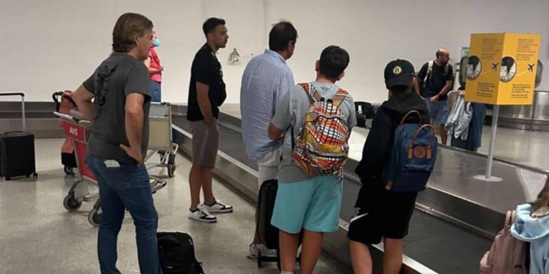 Σλούκας και Αταμάν στο αεροδρόμιο