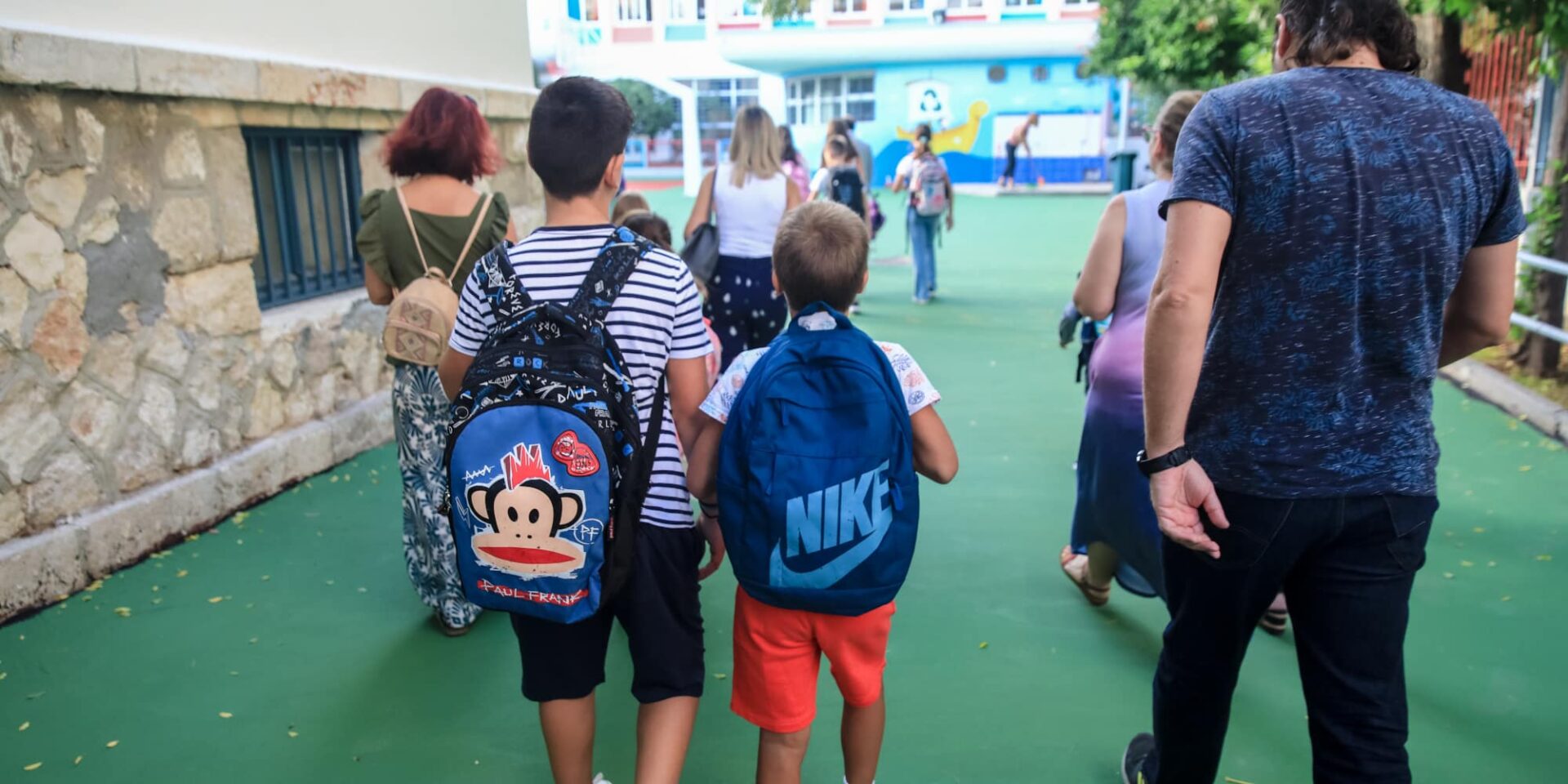 Μαθητές σε σχολείο