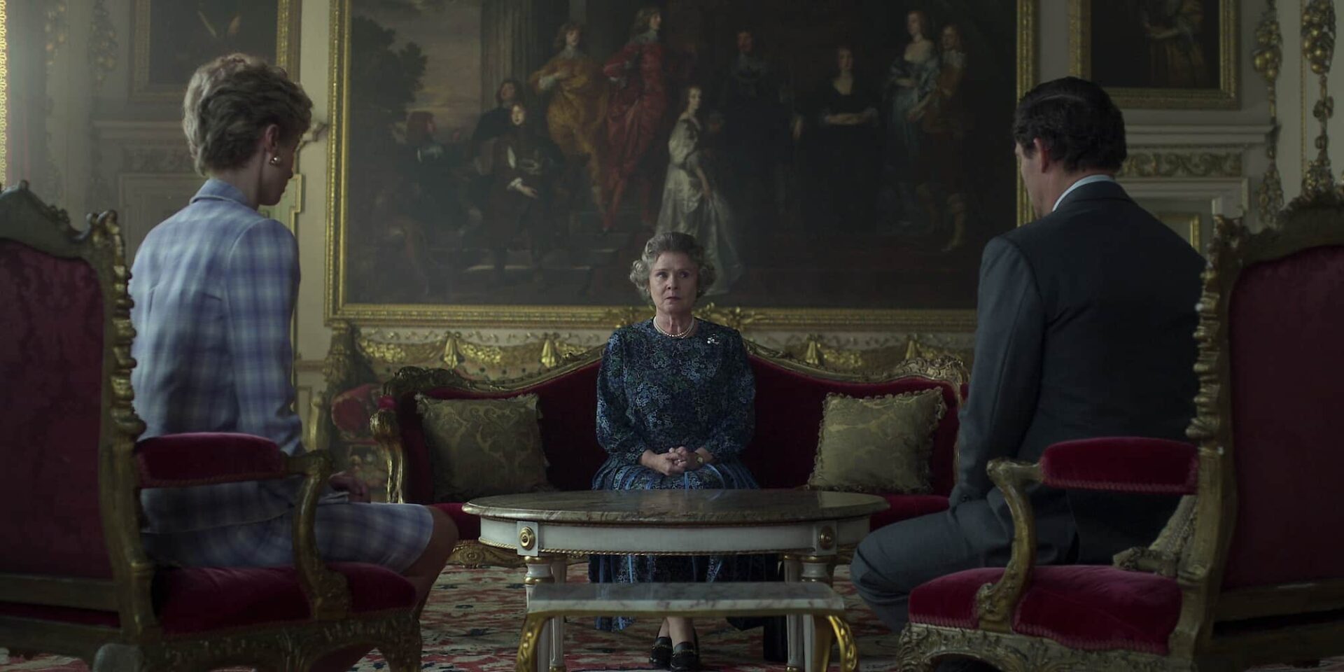 Σκηνή από τη σειρά The Crown