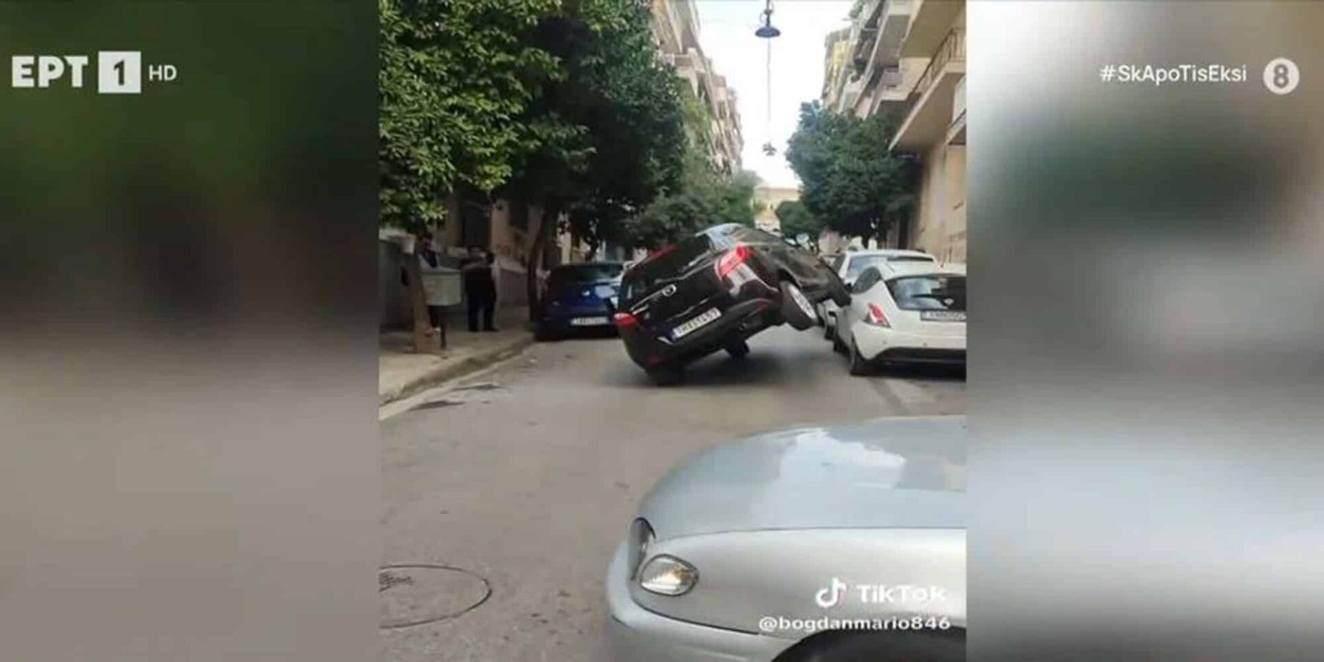 Το απίστευτο τροχαίο στην Αθήνα