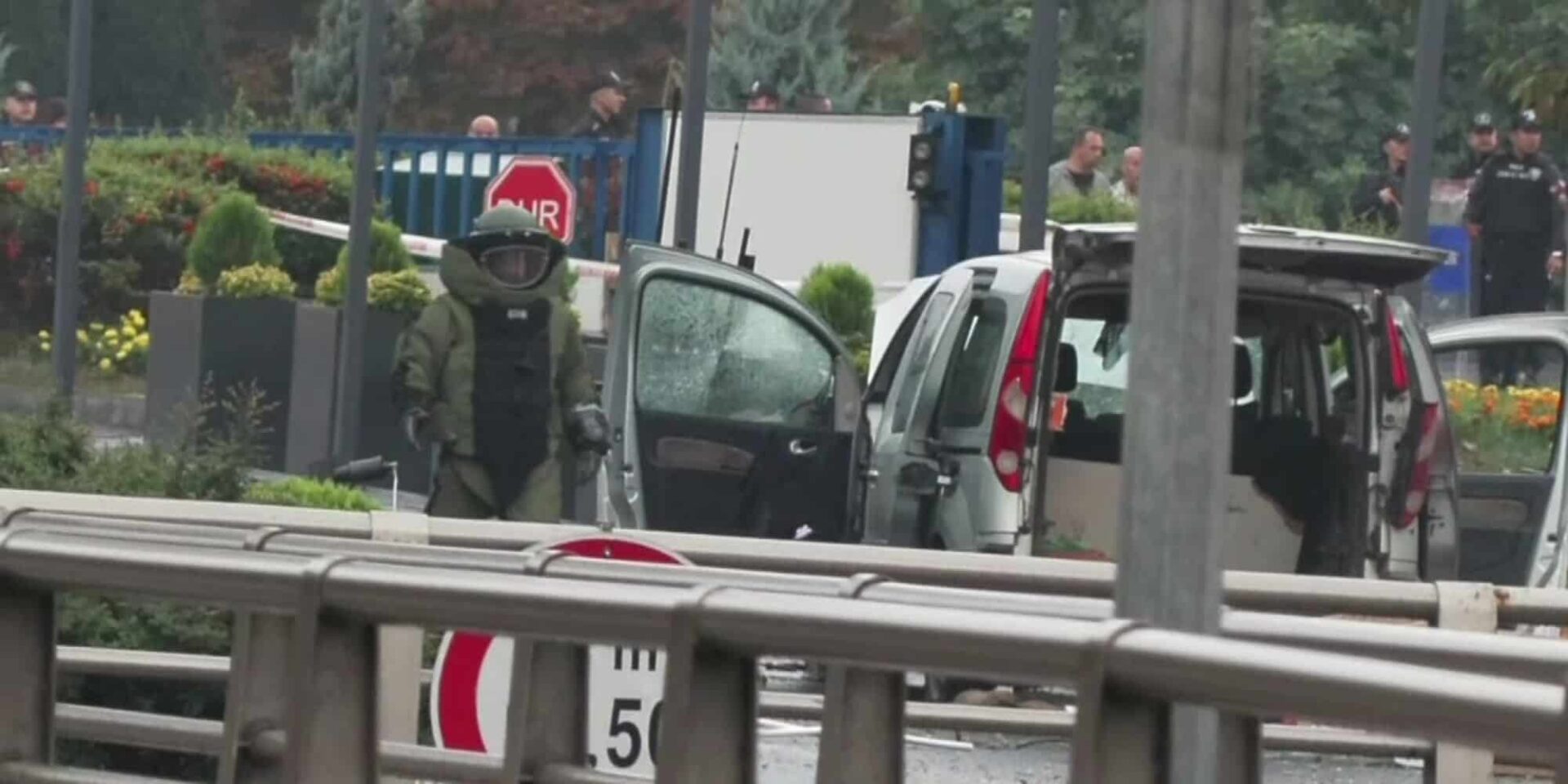 Εικόνα από την Άγκυρα μετά την έκρηξη