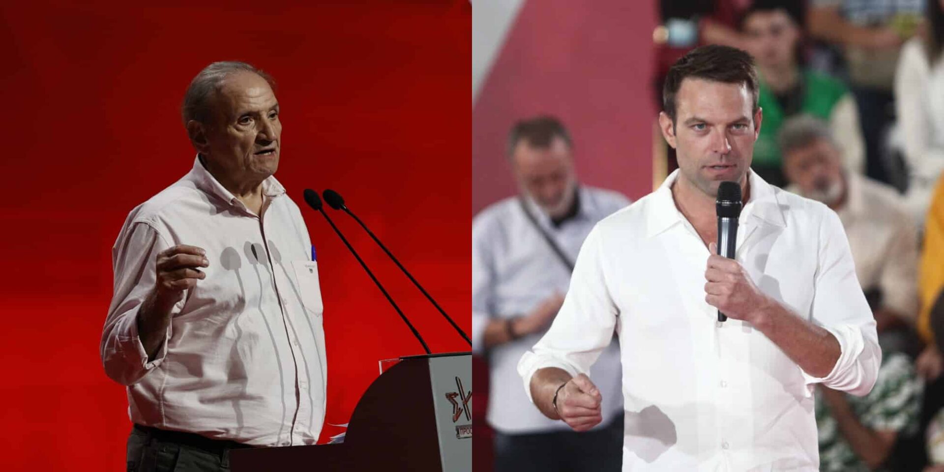 Ο Στέφανος Τζουμάκας και ο Στέφανος Κασσελάκης