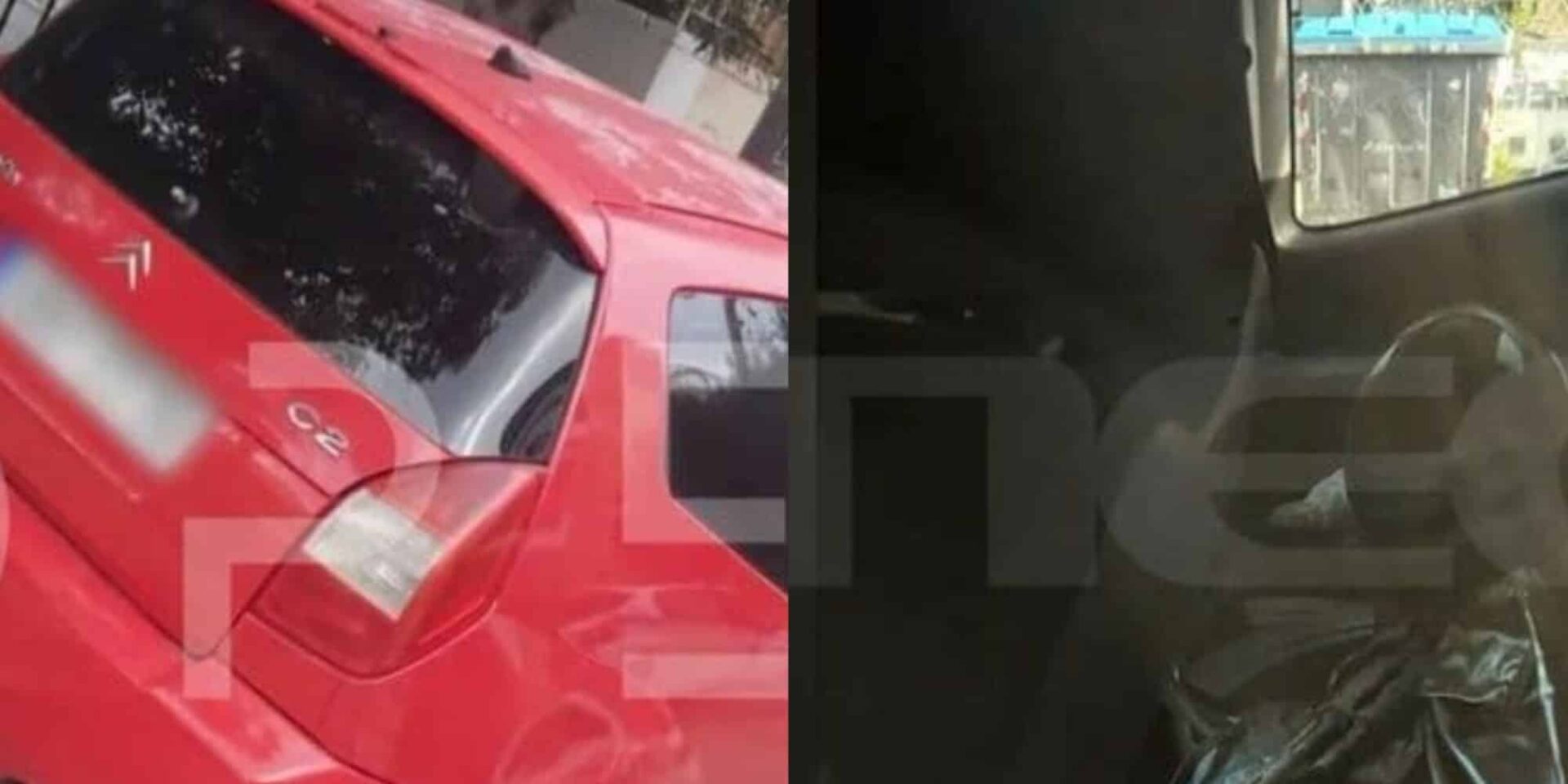 Το αμάξι που βρέθηκε στο Παλαιό Φάληρο