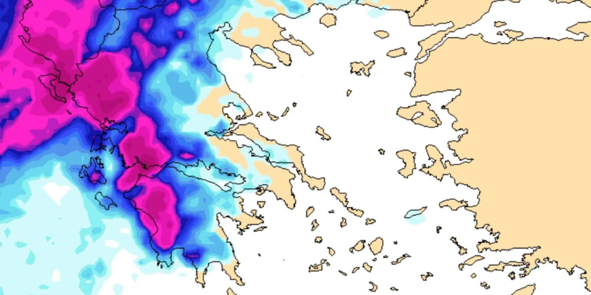 Χάρτης βροχής