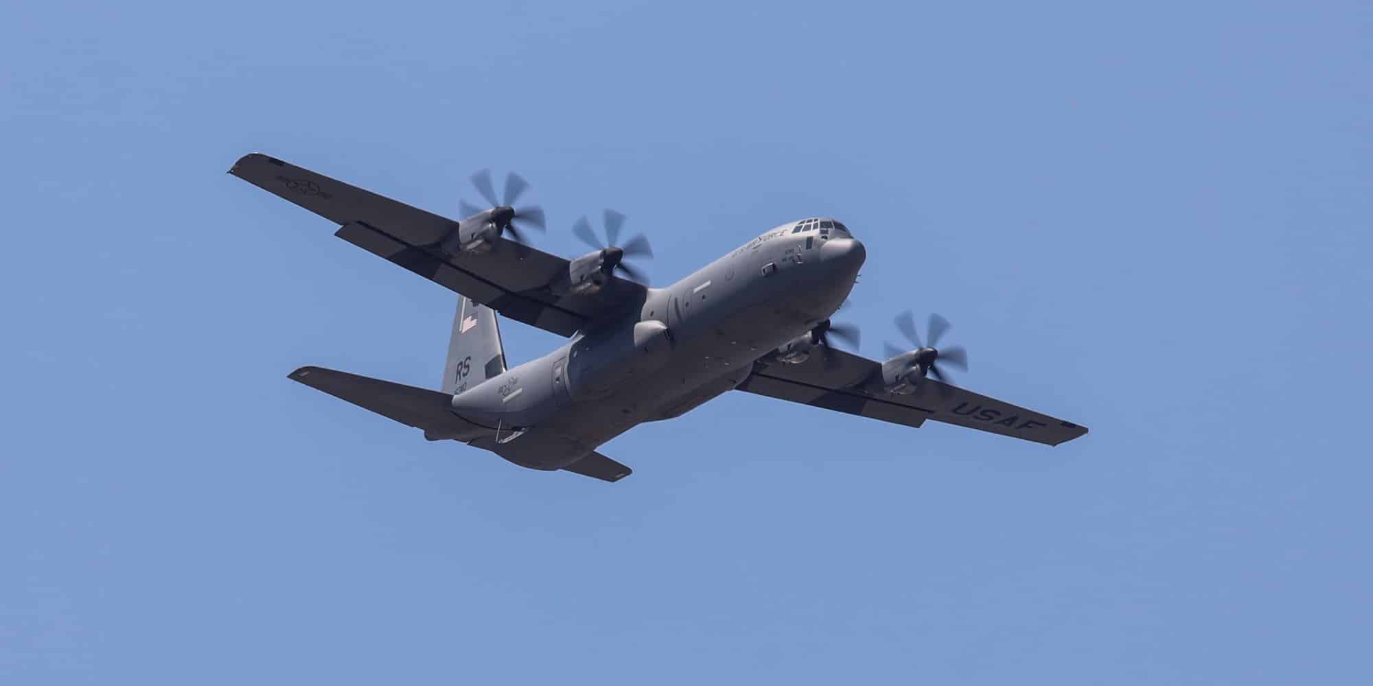 Ένα αεροσκάφος C-130
