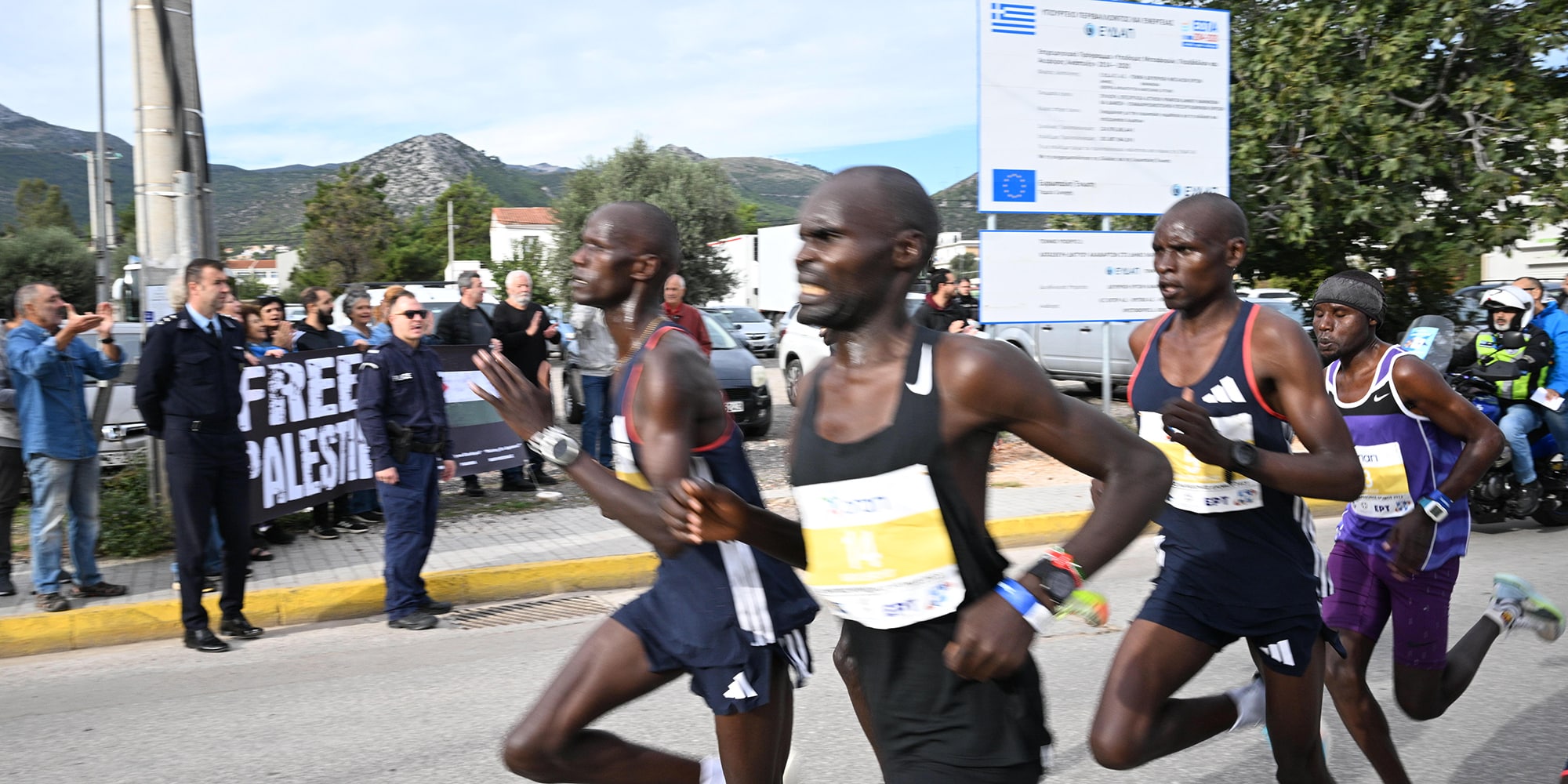 Αφρικανοί αθλητές στον Μαραθώνιο